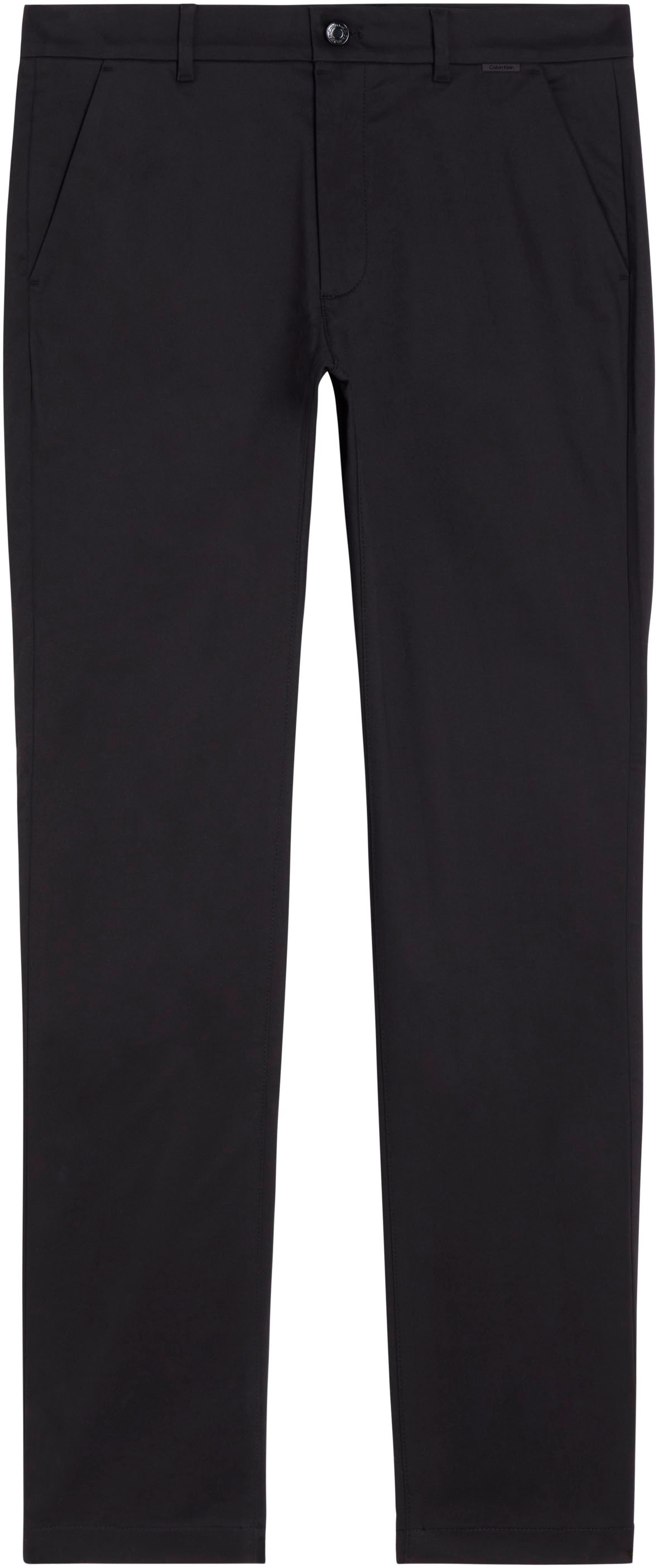 Calvin Klein Chinohose »SATEEN STRETCH SLIM CHINO«, mit Logopatch