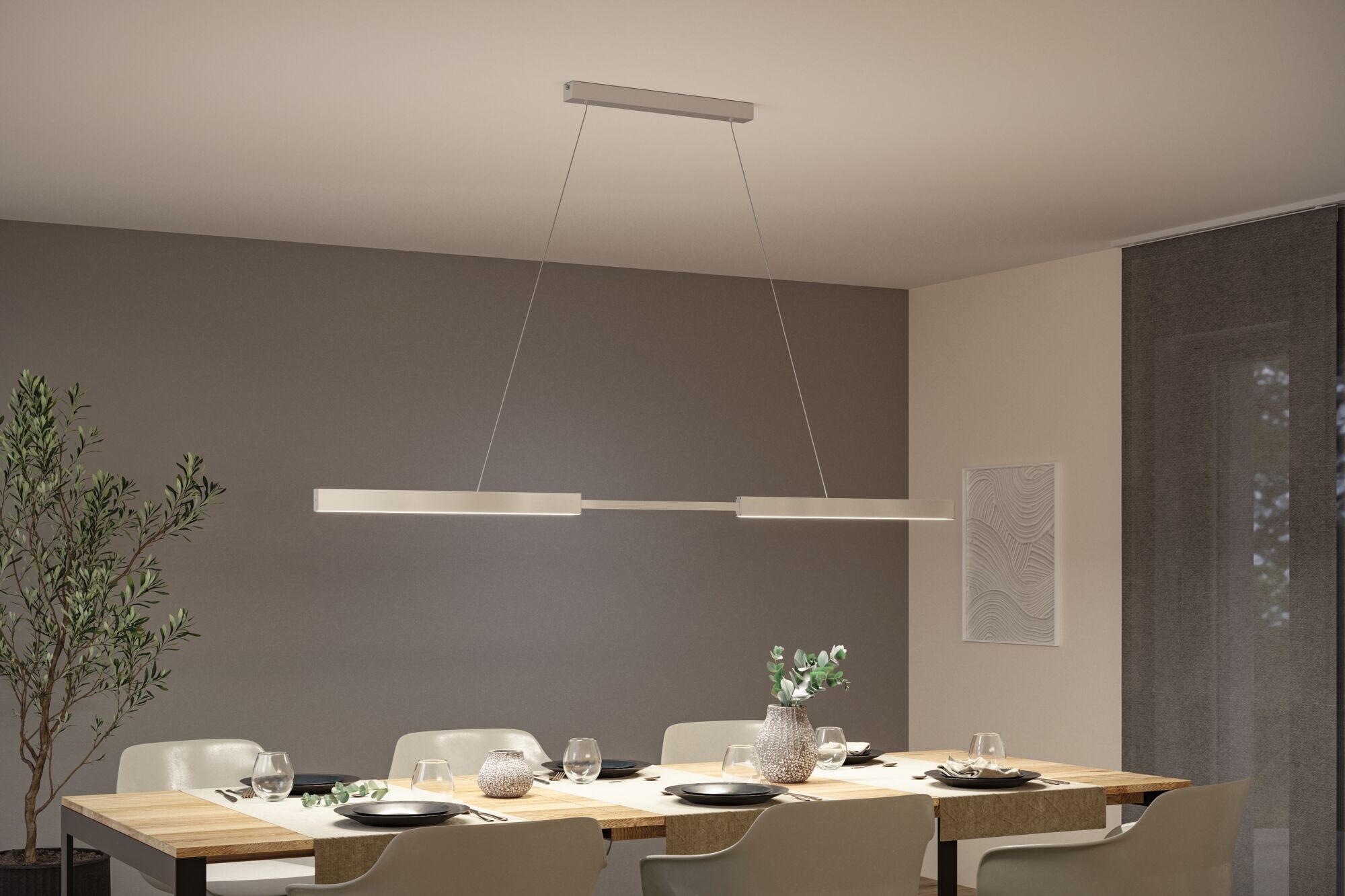 Paulmann LED Pendelleuchte »Aptare RGBW+« LED-Modul 1 Stk. Tageslichtweiß Smart Home