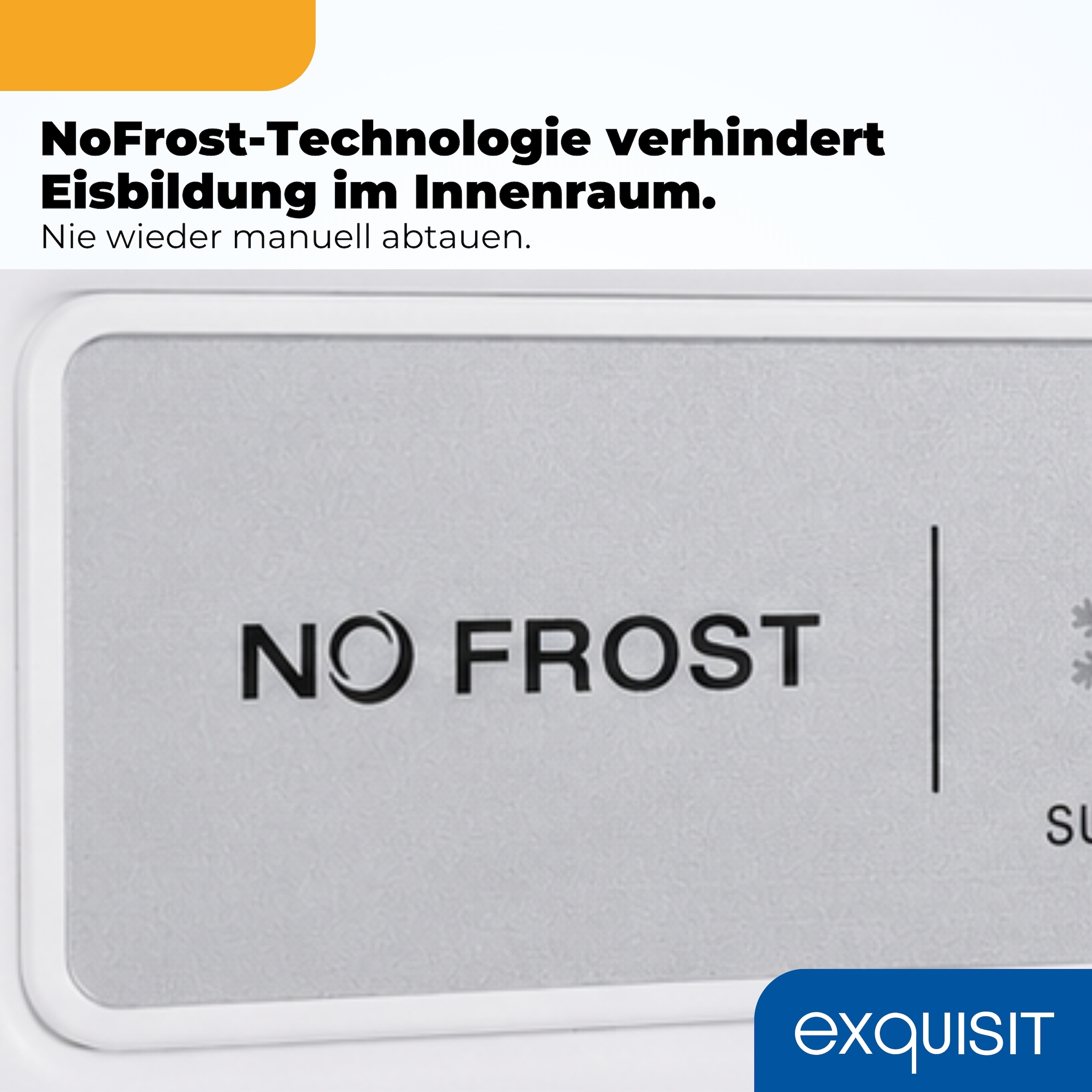 exquisit Gefrierschrank »GS271-NF-H-040C« 170 cm hoch 54,5 cm breit Viel Platz, starke Gefrierleistung & flexible Anpassung für den Alltag