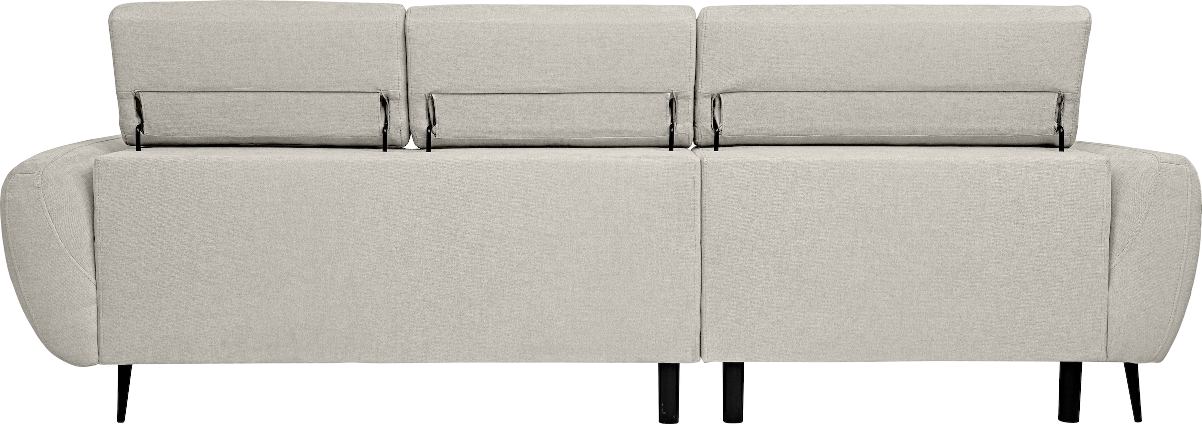 WERK2 Ecksofa »Alisson, mit elektrischer Sitztiefenverstellung, L-Form, Breite 277 cm« Alisson – flexibler Komfort mit modernem Design und smarten Details.