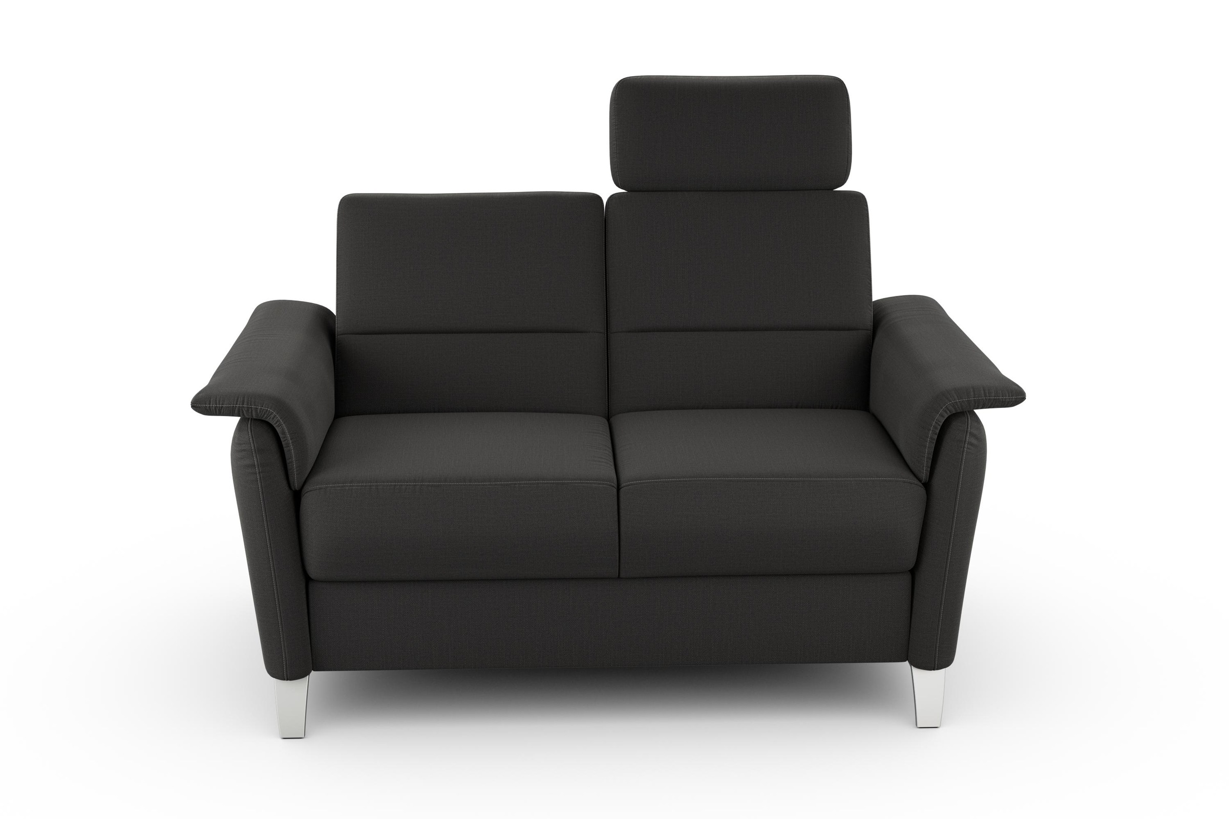 sit&more 2-Sitzer »Palmera«, Federkern-Polsterung, Steckvorrichtung für 2 Kopfstützen (optional)