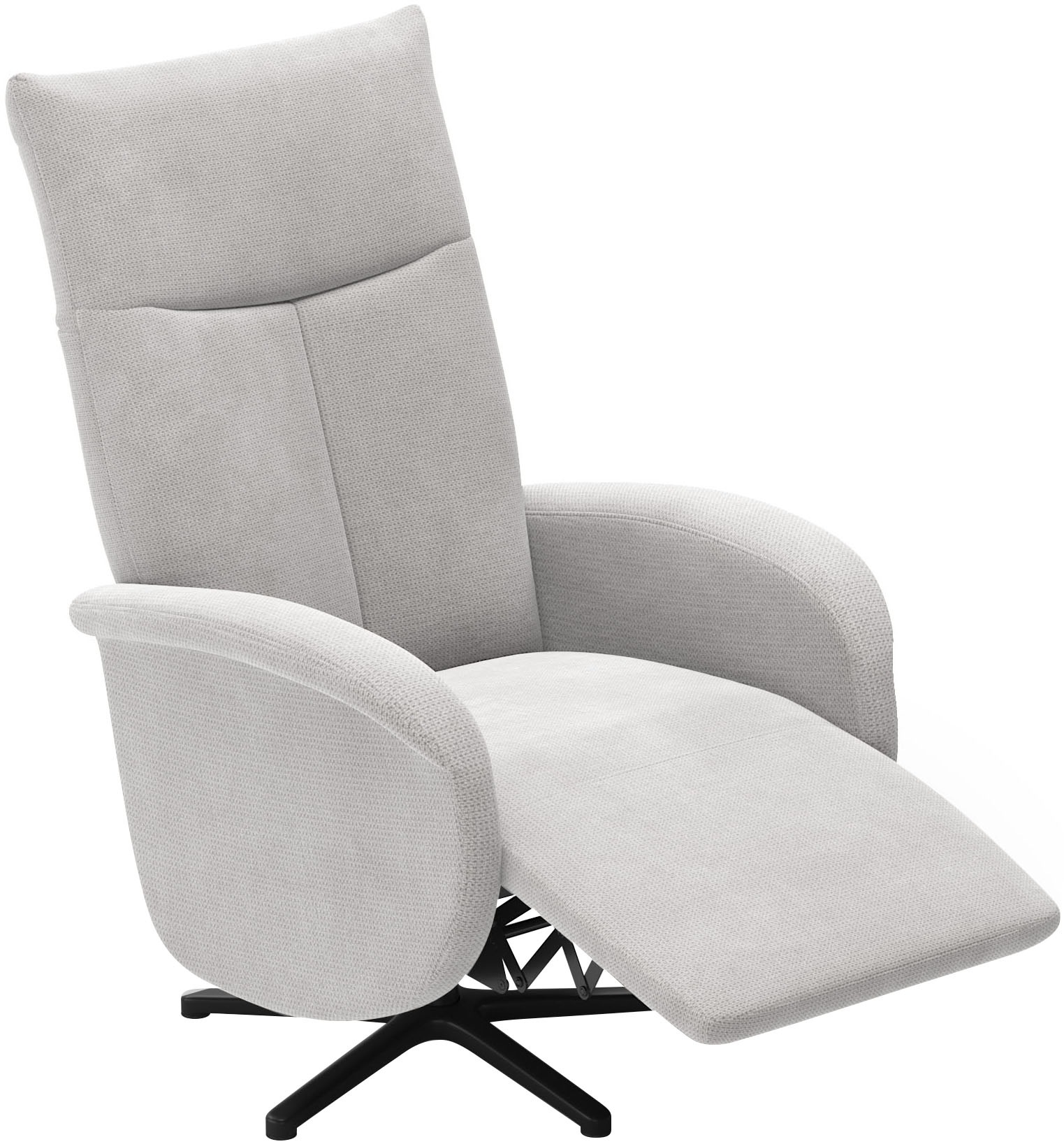 sit&more TV-Sessel »Juma, inkl. Drehfunktion & Kopfteilverstellung«, Höhe Armlehne 64 cm, wahlweise mit Aufstehhilfe, 2 Motoren und Akku