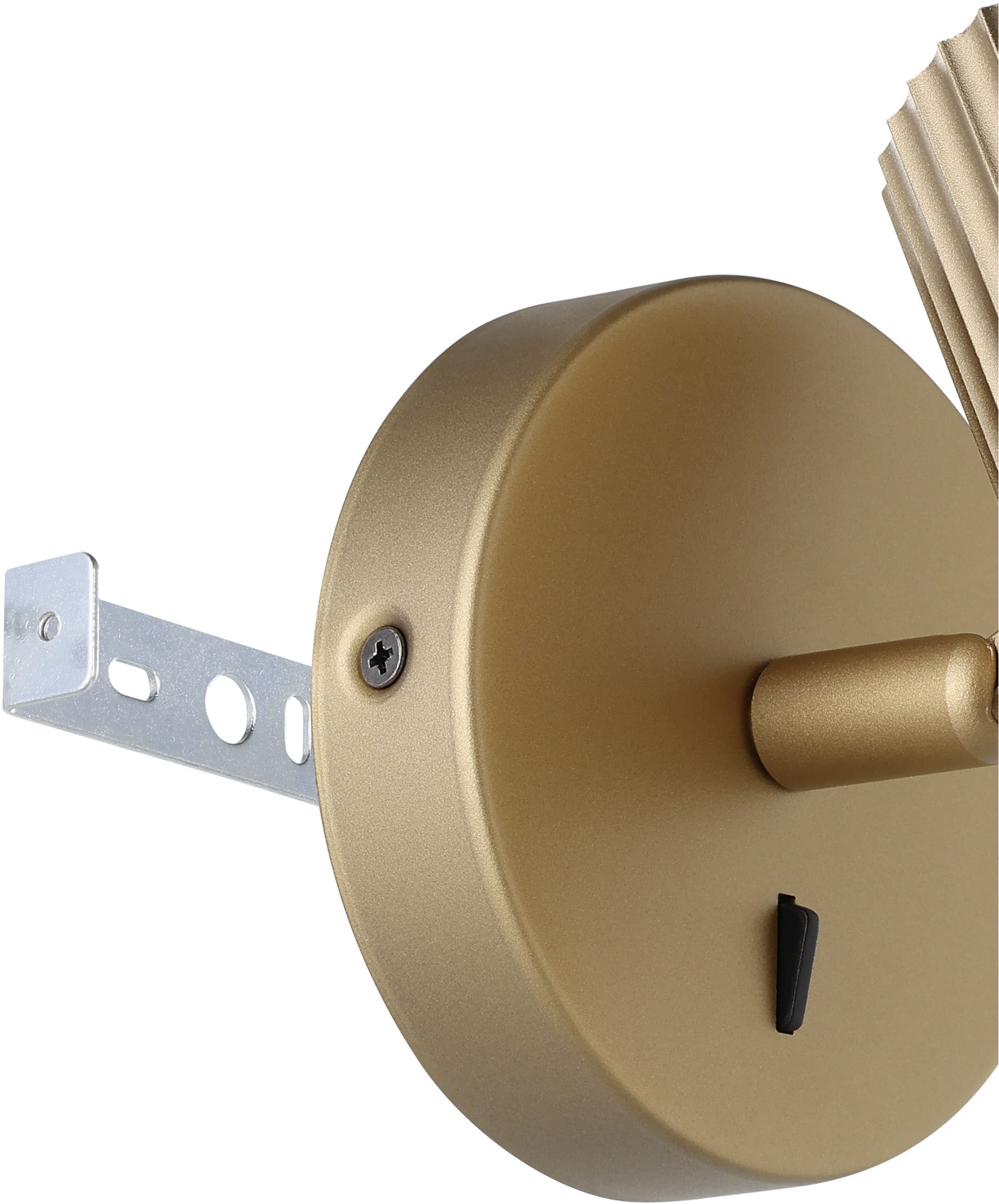 EGLO Wandleuchte »PORTILLO Wandlampe - Alu, Stahl - GU10 - 1X5W - IP20« GU10 1 Stk. Wandstrahler, Wandspot, Wohnzimmer, Flur, L10,5 x H11 x AL12,5 cm