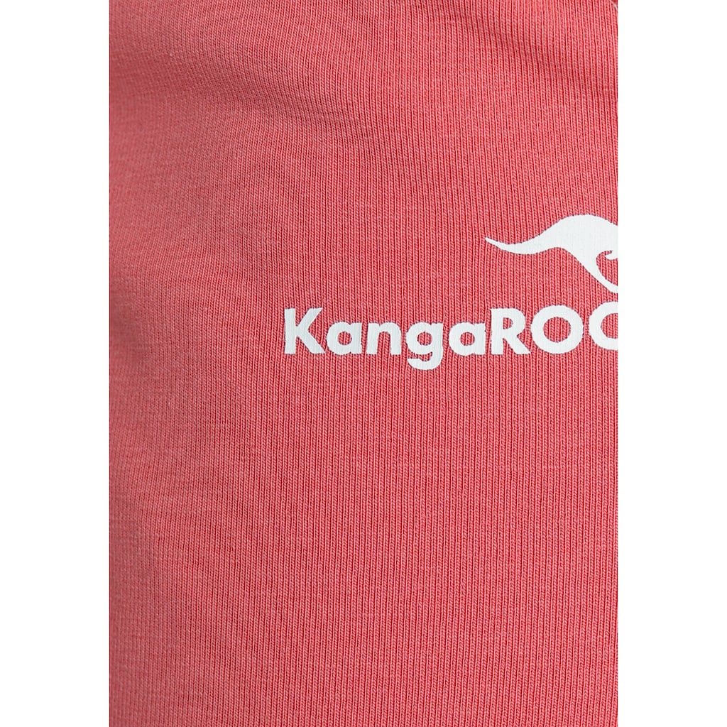 KangaROOS Jogginghose, in 7/8-Länge mit Logo-Druck