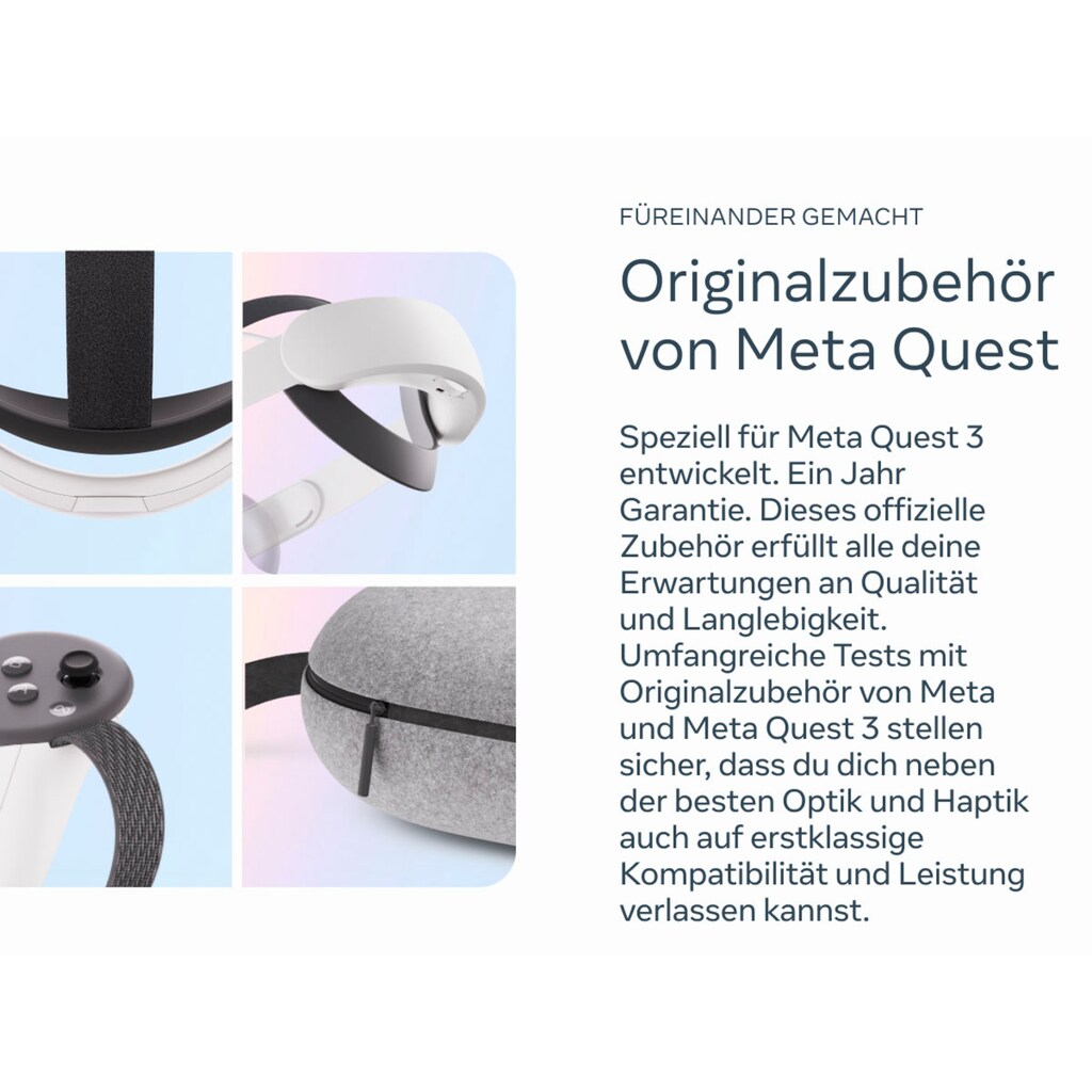Meta Virtual-Reality-Brille »Quest 3 Active Straps«