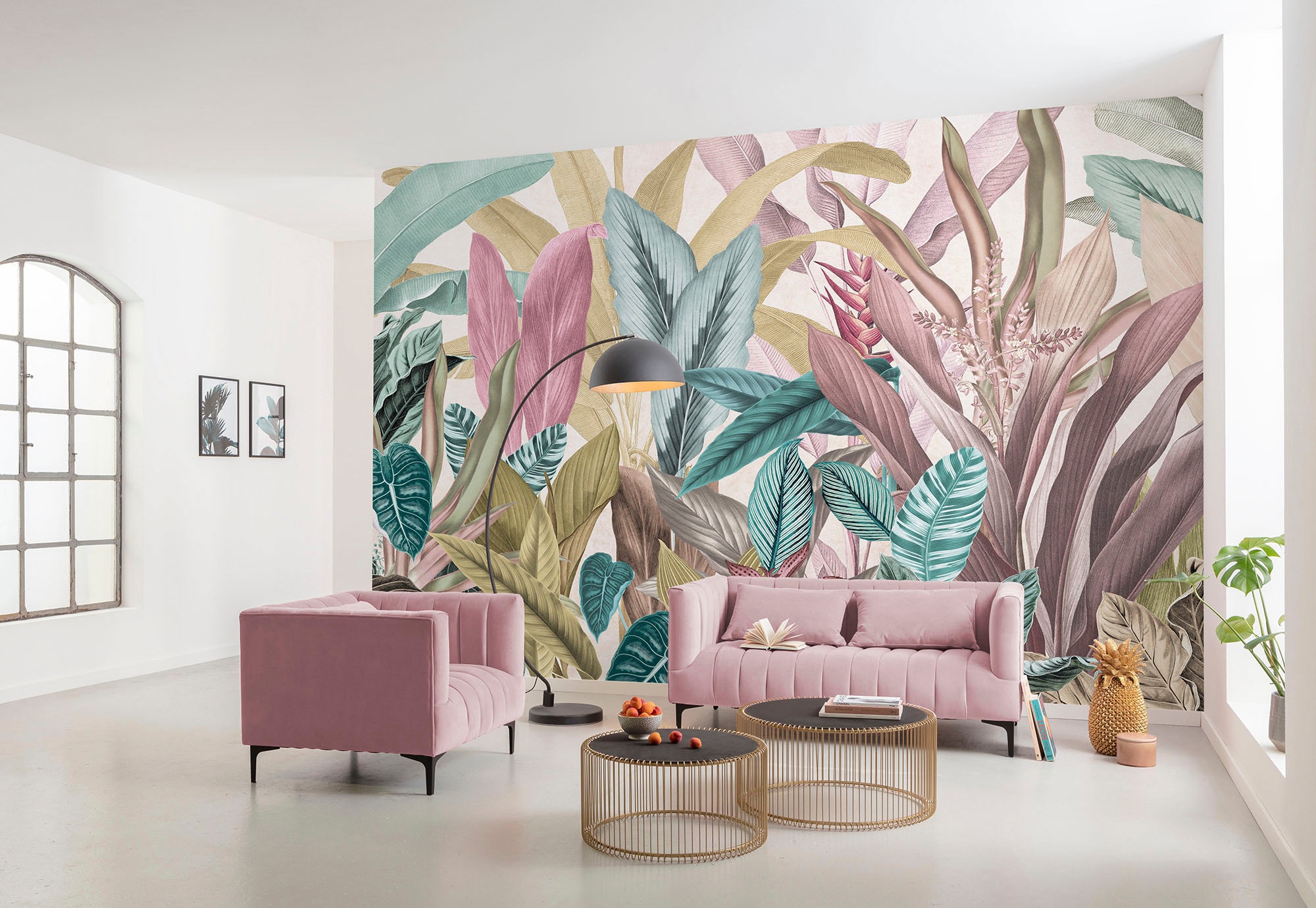 Komar Vliestapete »Digitaldruck Vlies - Mathilda - Größe 350 x 250 cm«, bedruckt, Wohnzimmer, Schlafzimmer
