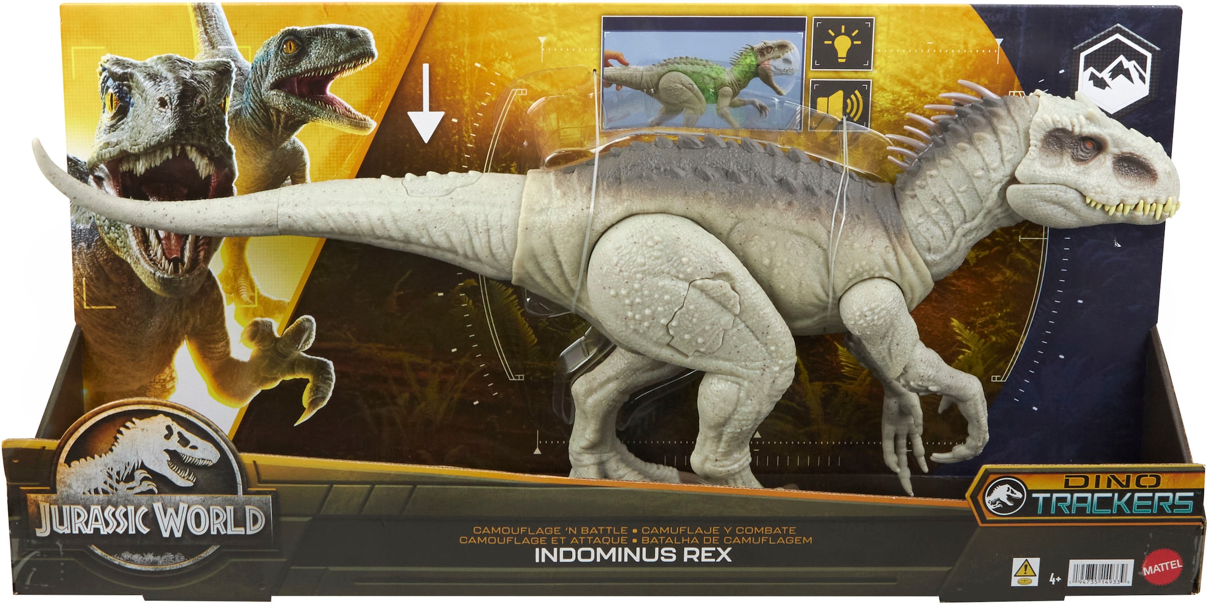 Actionfigur Rex«, »Jurassic Sound mit bei World Mattel® Indominus und - Licht