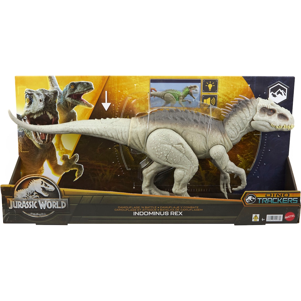 Mattel® Actionfigur »Jurassic World - Indominus Rex«, mit Licht und Sound
