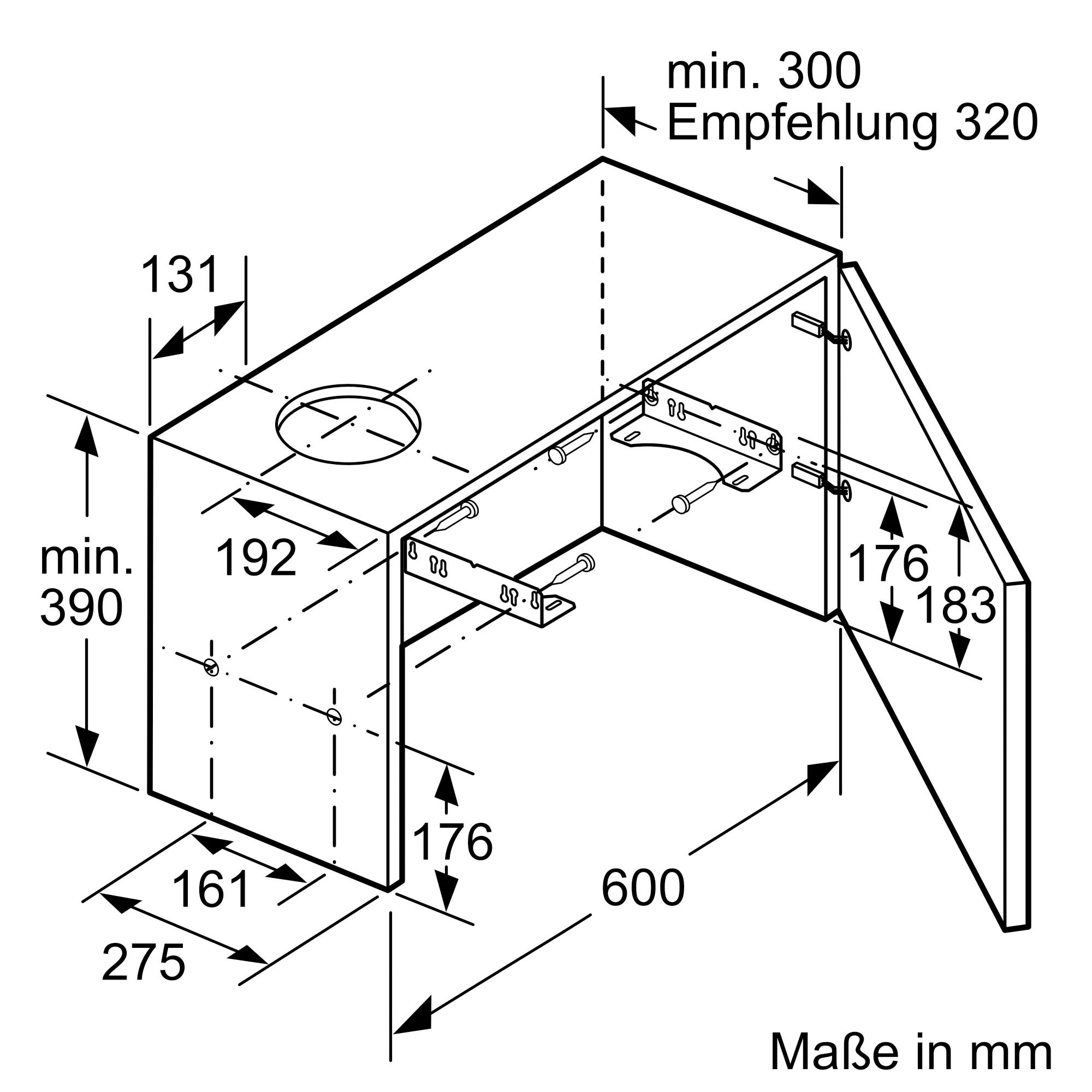Constructa Flachschirmhaube »CD30637«