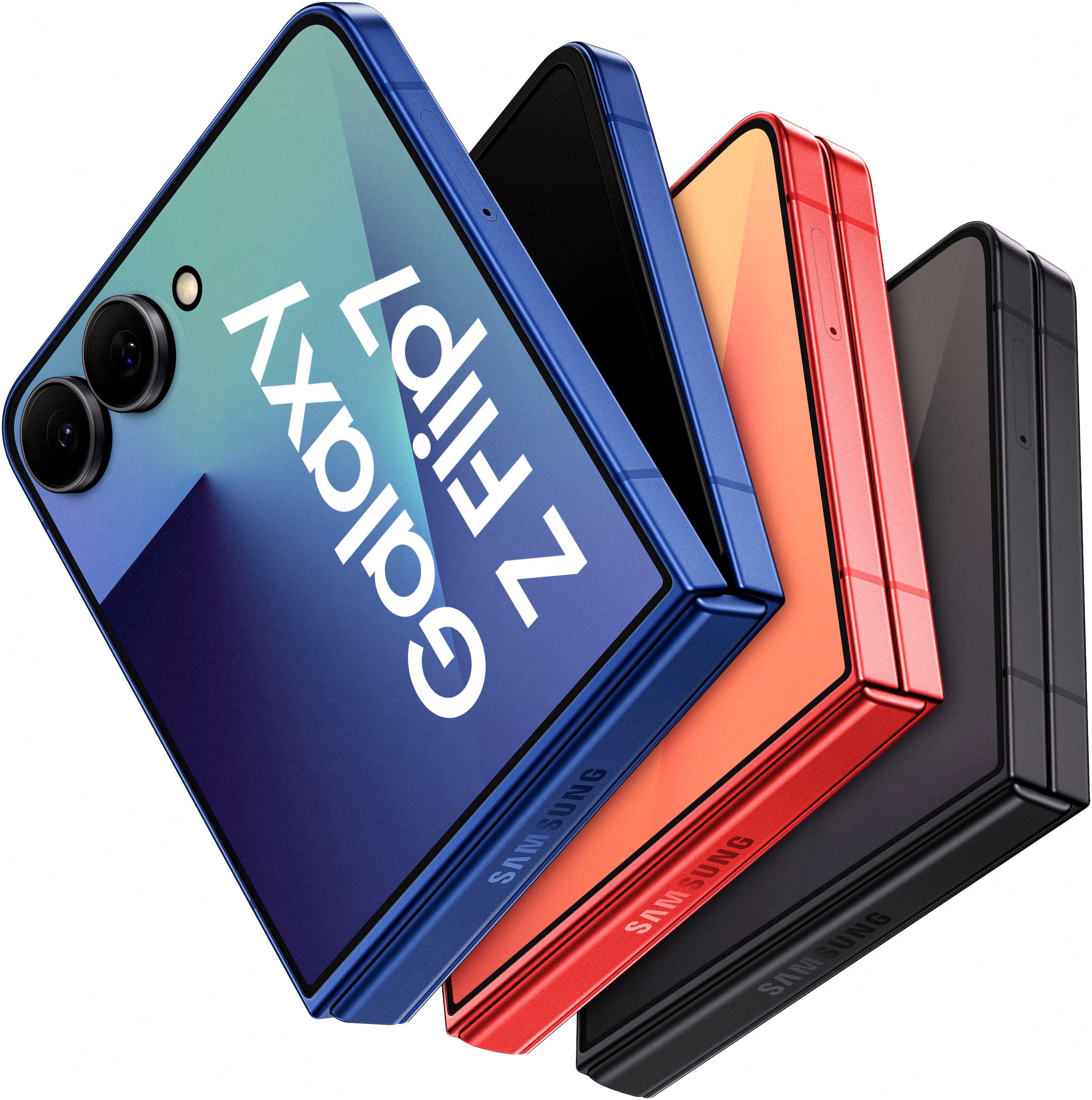 Samsung Smartphone »Galaxy Z Flip 7« Blue Shadow