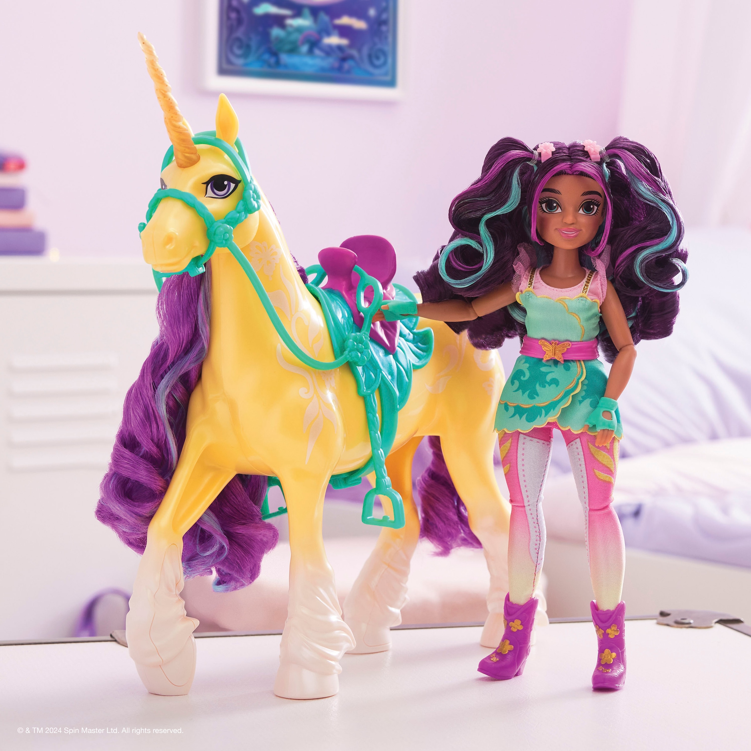 Spin Master Anziehpuppe »Unicorn Academy - Fashion Doll - Ava«