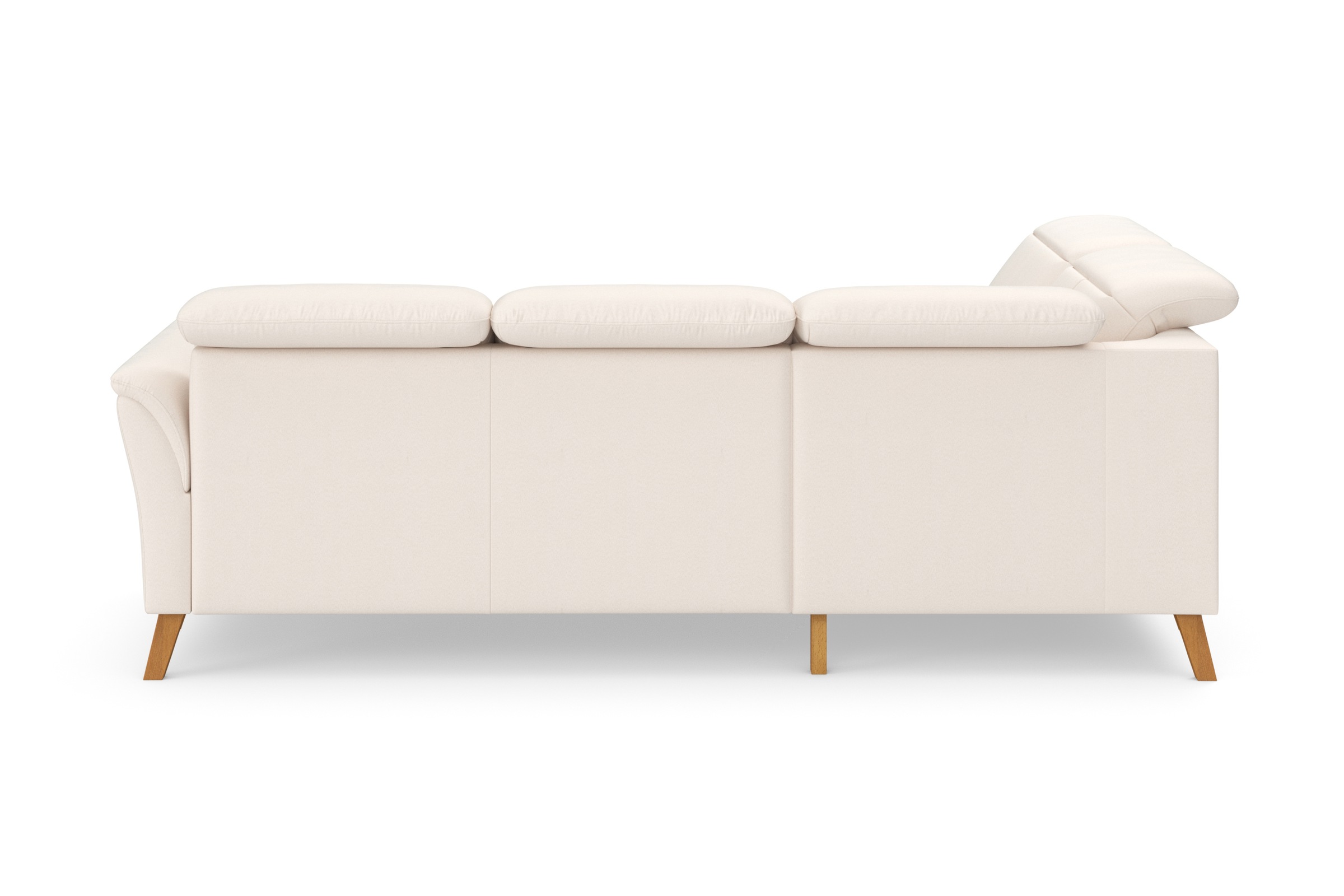 sit&more Ecksofa »Romero L-Form«, wahlweise mit oder ohne TV-Funktion, Bettfunktion, Bettkasten