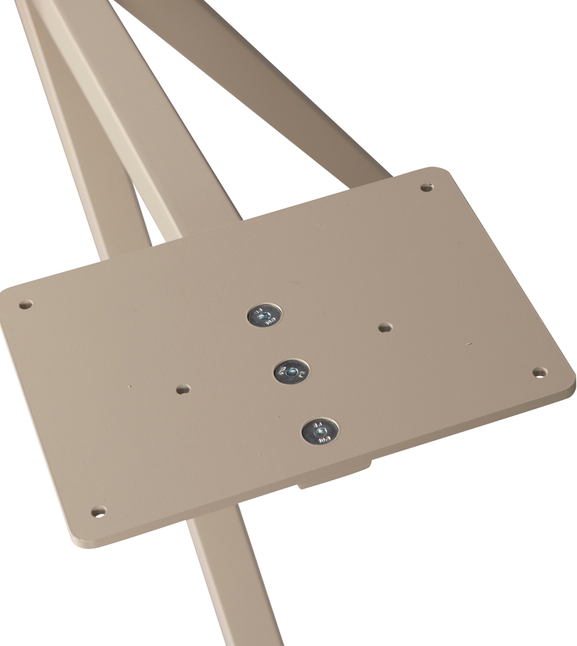 WOOOD Tischbein »Tablo Holland XL Metall mit Pulverbeschichtung B 170 x T 80 x H 72 cm« Kreuzgestell Ø 3,5 cm, Tragkraft 160 kg, einfach zu montieren