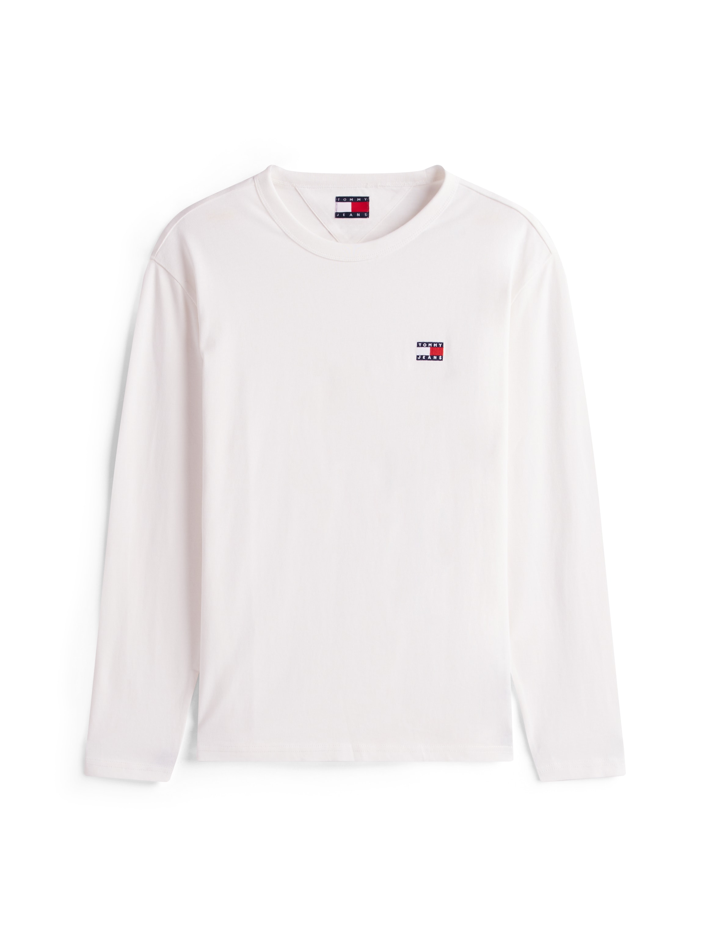 Tommy Jeans Langarmshirt »TJM REG BADGE TEE LS EXT«