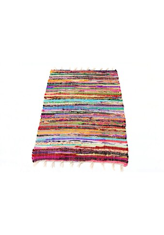 morgenland Wollteppich »Kelim Teppich Varna«, rechteckig, 6 mm Höhe, reine Baumwolle kaufen