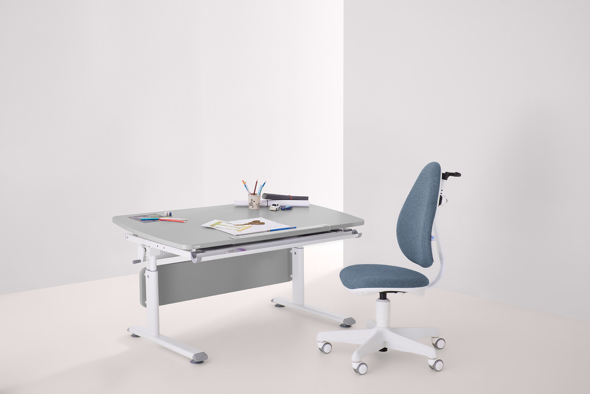 Schreibtischstuhl »JOOKI S«, Microfaser, ergonomisch mitwachsend