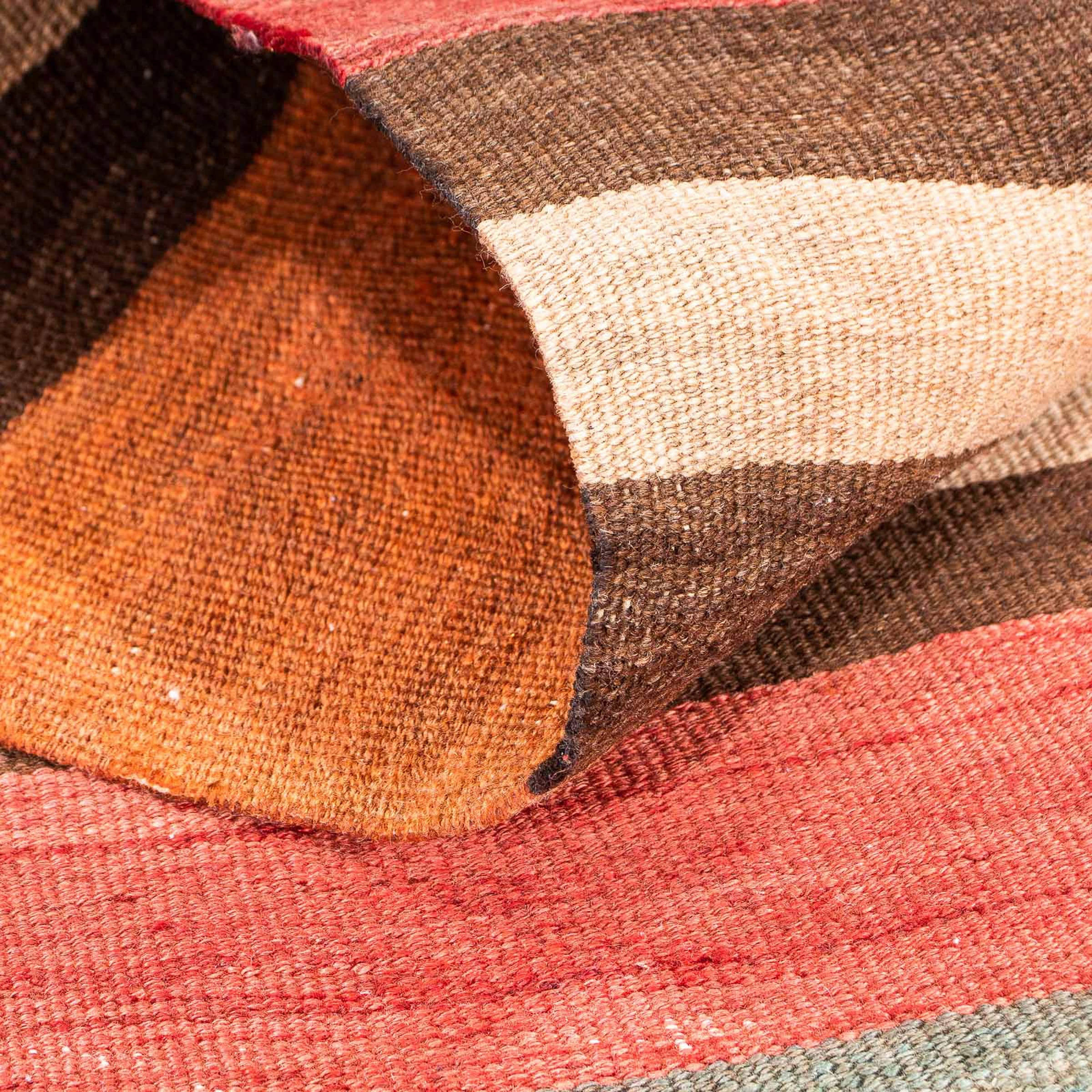 morgenland Wollteppich »Kelim - Old - 175 x 75 cm - mehrfarbig«,  rechteckig, Wohnzimmer, Einzelstück