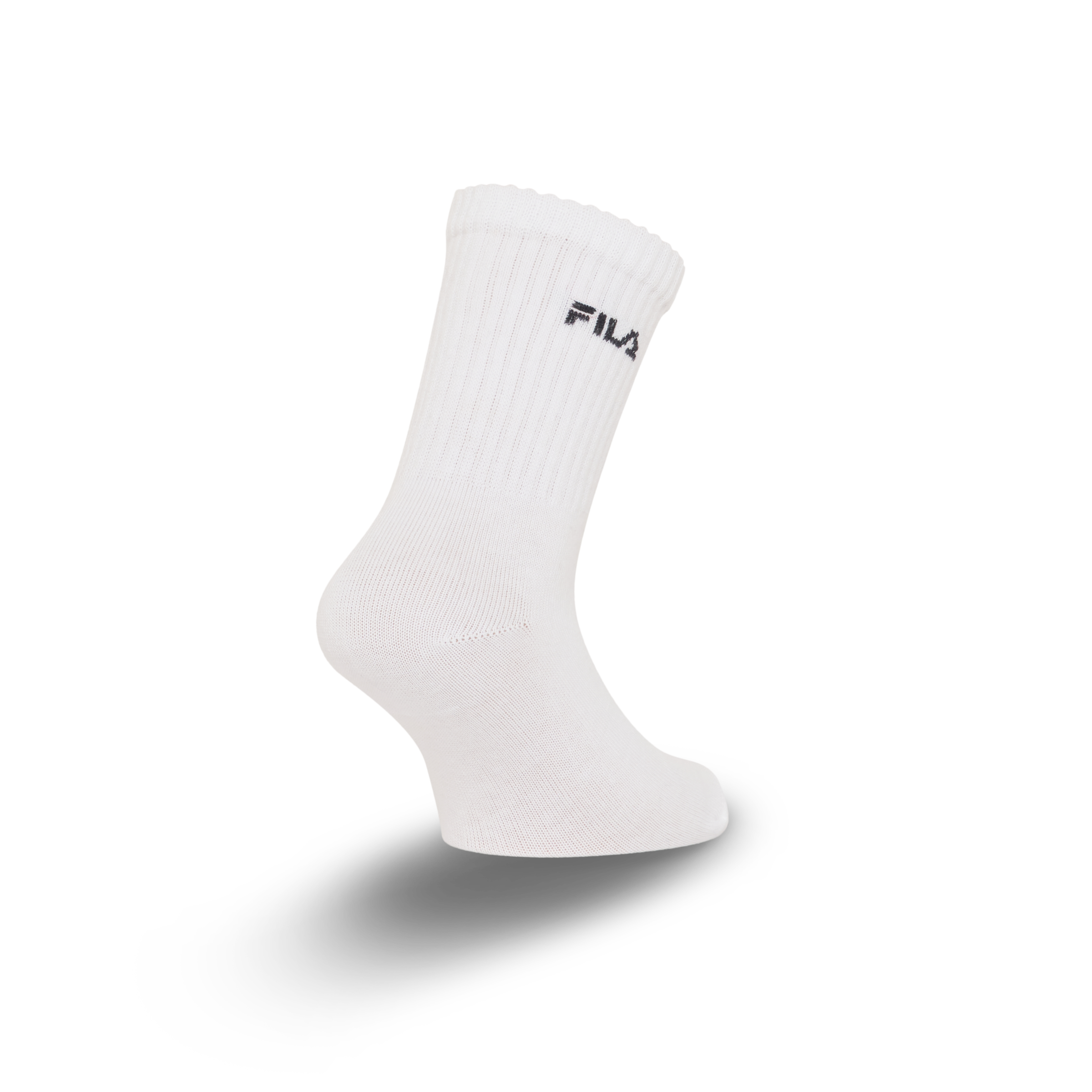 Fila Socken 6 Paar tlg. breites Rippenbündchen, Cotton-Mix, Unisex