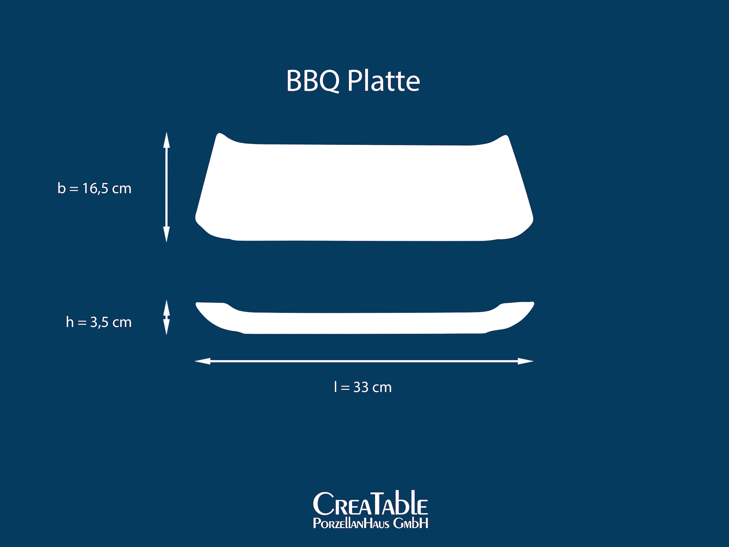 CreaTable Barbecueteller »Nature Collection, BBQ Platte 2-tlg.« Teller Set, Naturverbundenes Design, Einzigartige Oberfläche