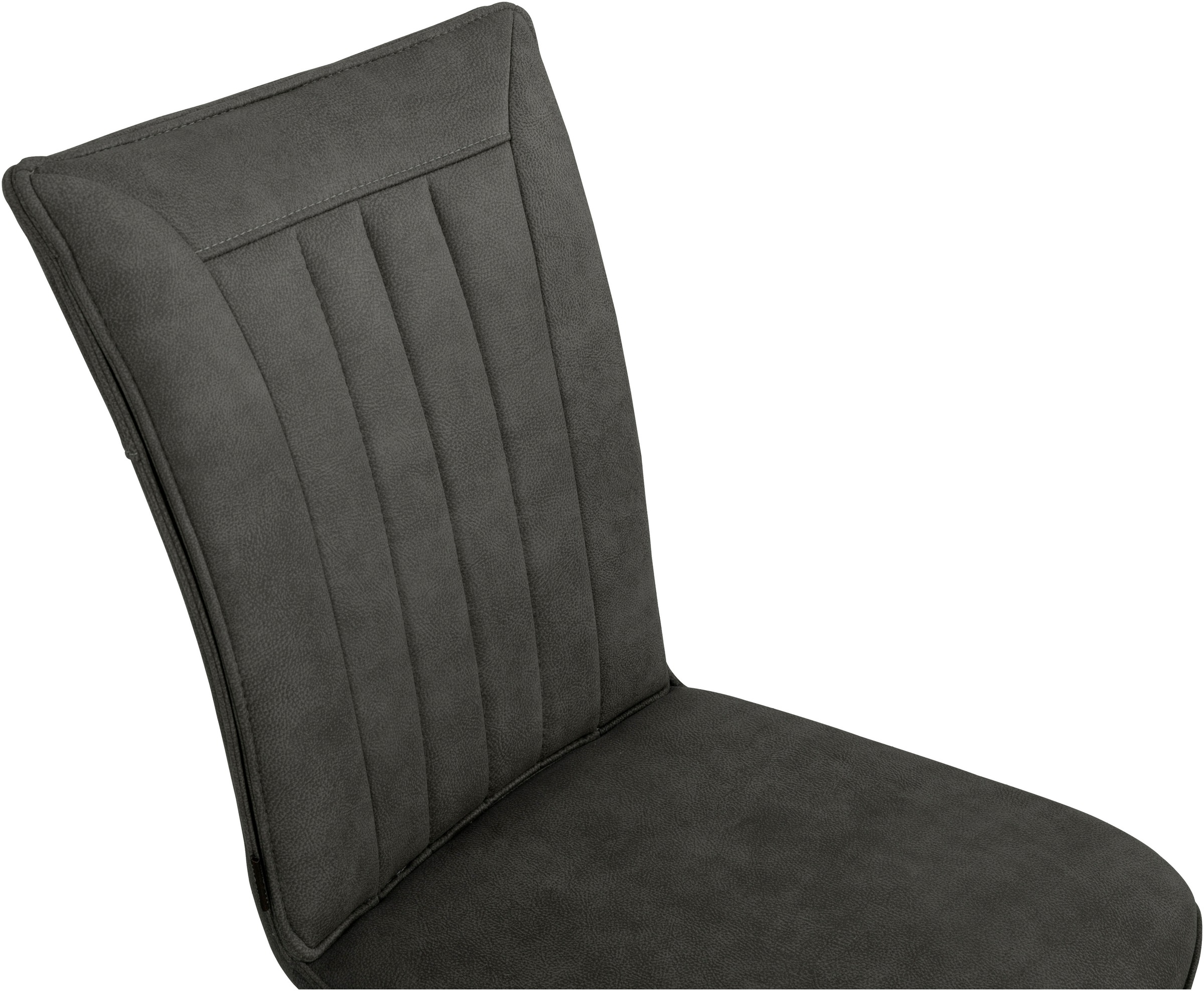 OMG Design Freischwinger »Amara«, (Set), 2 St., Stoff, Esszimmerstuhl, Küchenstuhl, pflegeleichter Bezug