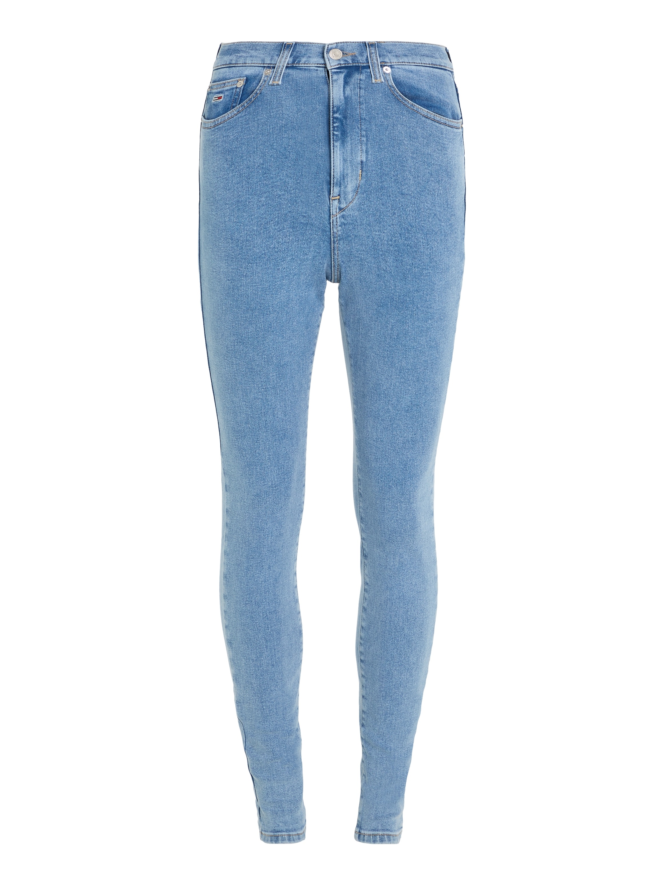 Tommy Jeans Skinny-fit-Jeans »Jeans Labelflags und SYLVIA SSKN CG4«, bei Logobadge ♕ HR mit