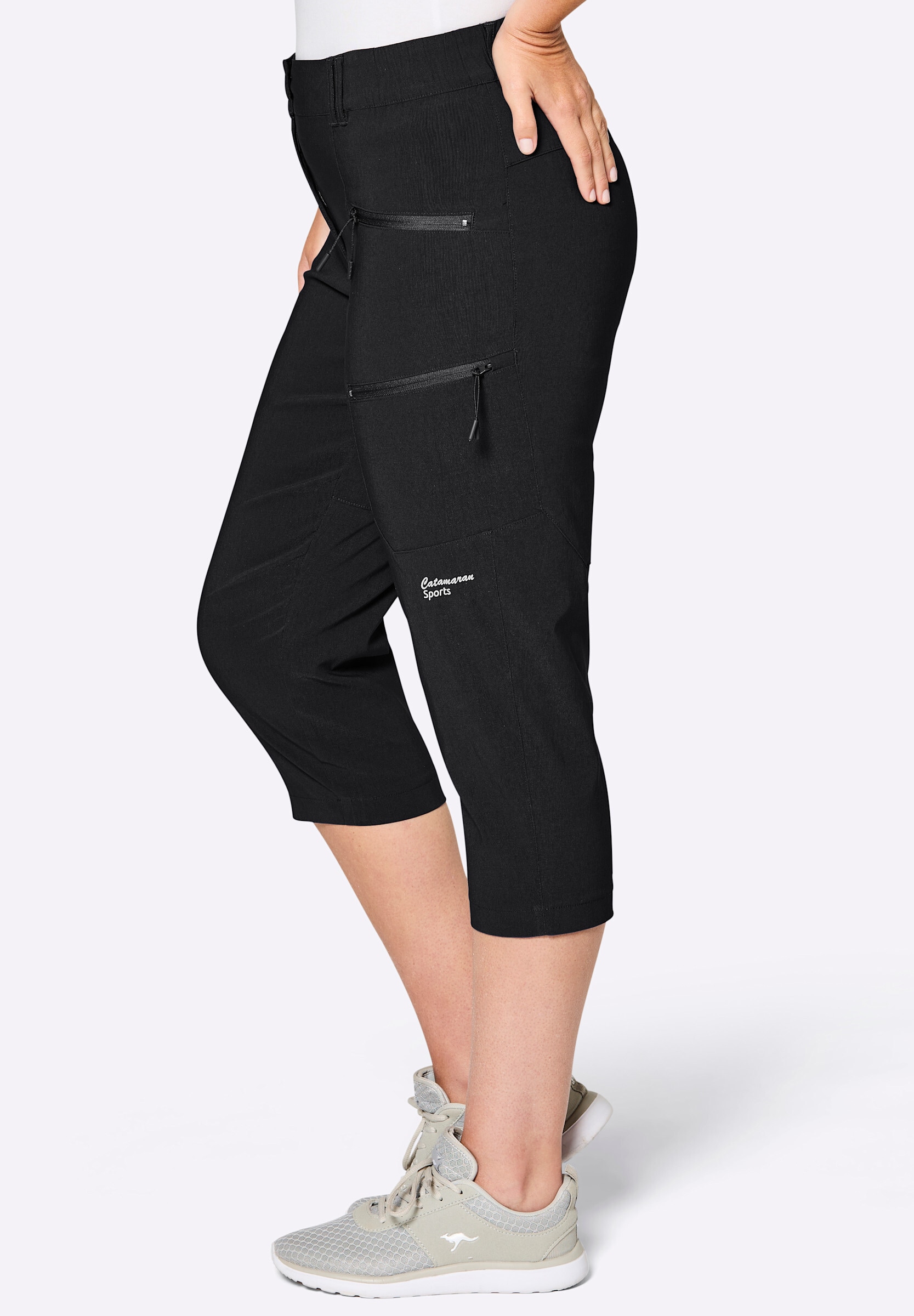 Witt Trainingshose »Wanderhose Trekkinghose mit Reißverschluss-Taschen hinten«