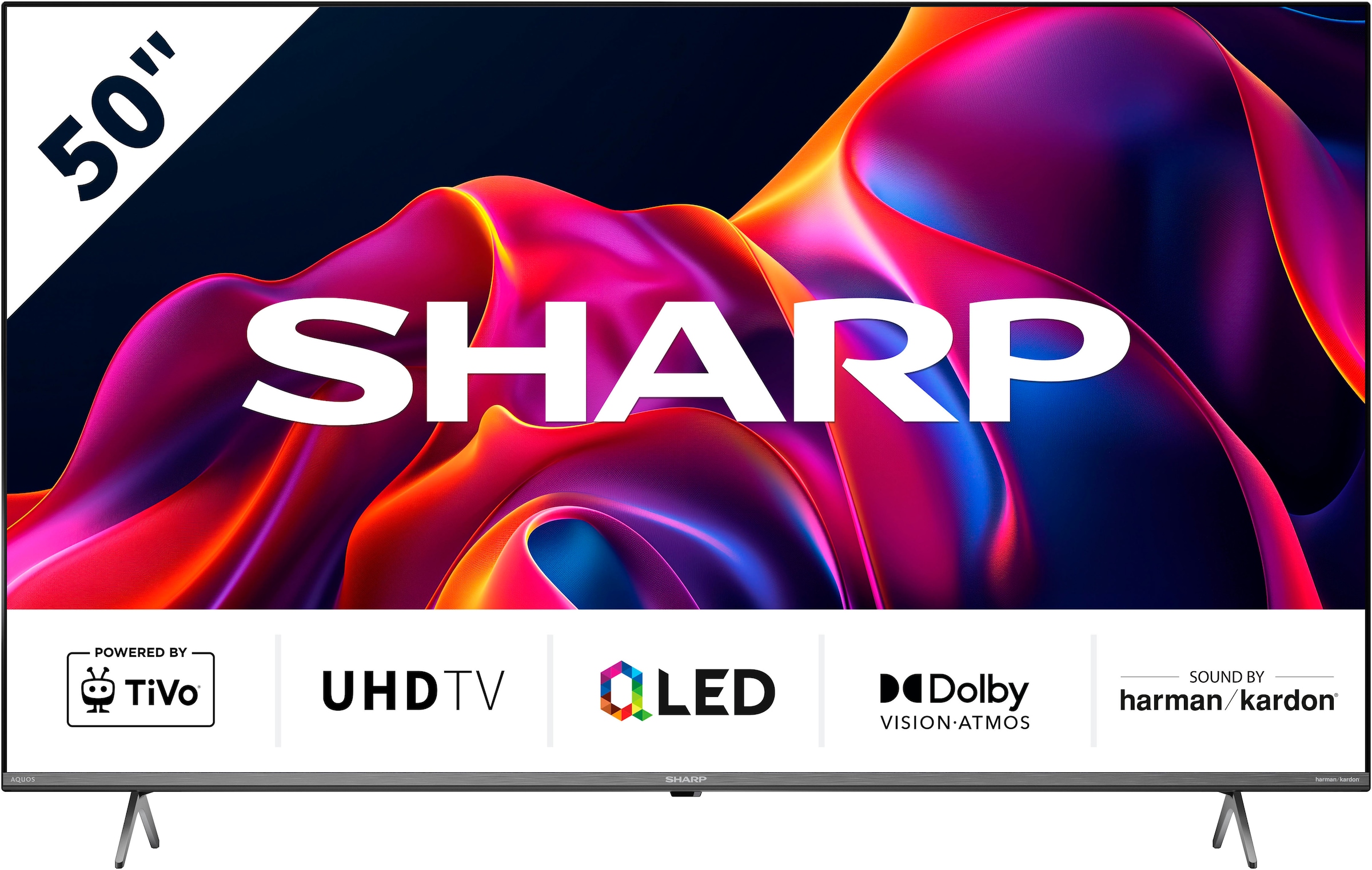 QLED-Fernseher »4T-C50GMx«, 4K Ultra HD, Smart-TV, 3.840 x 2.160 px Auflösung