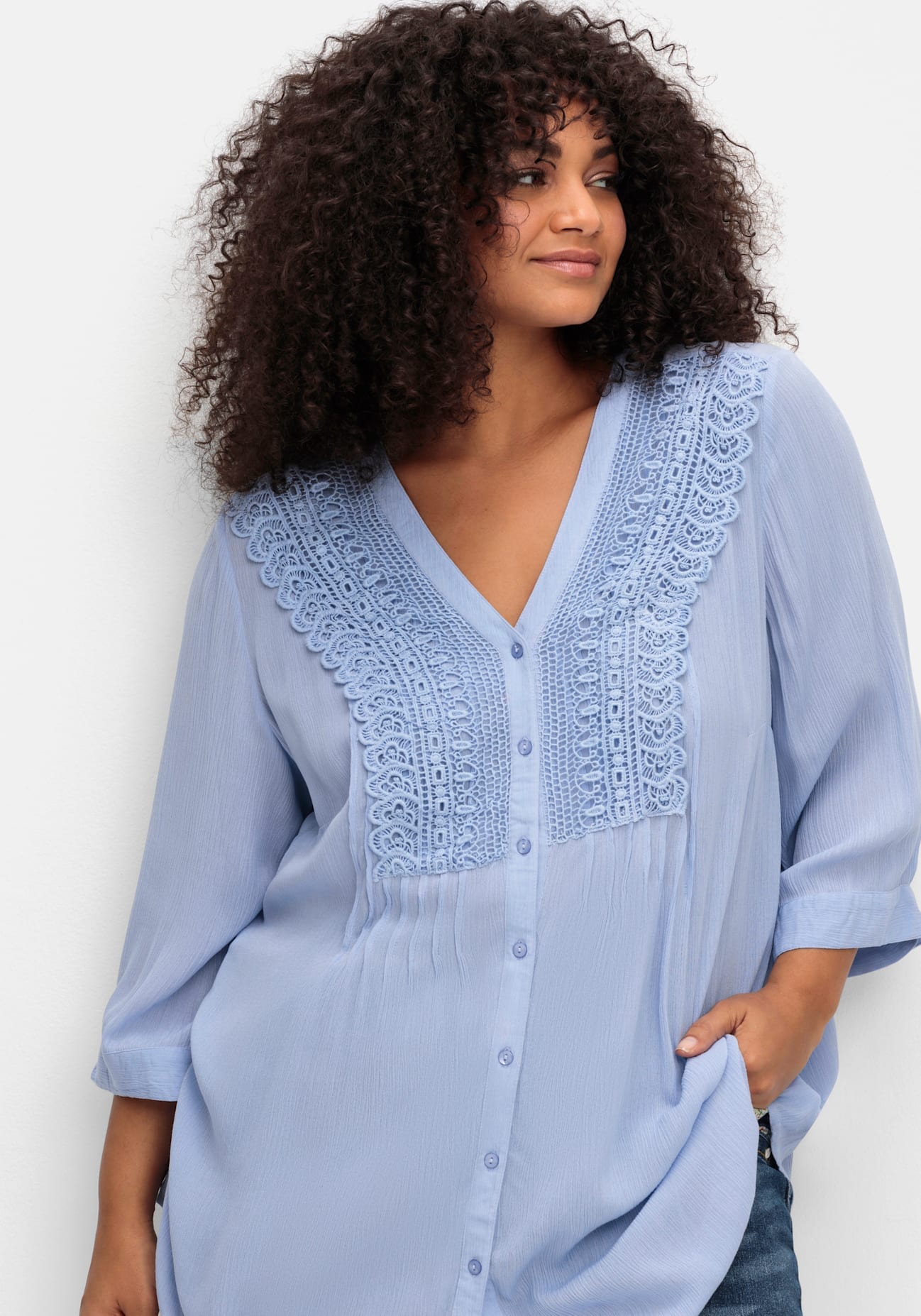 sheego by Joe Browns Crepebluse