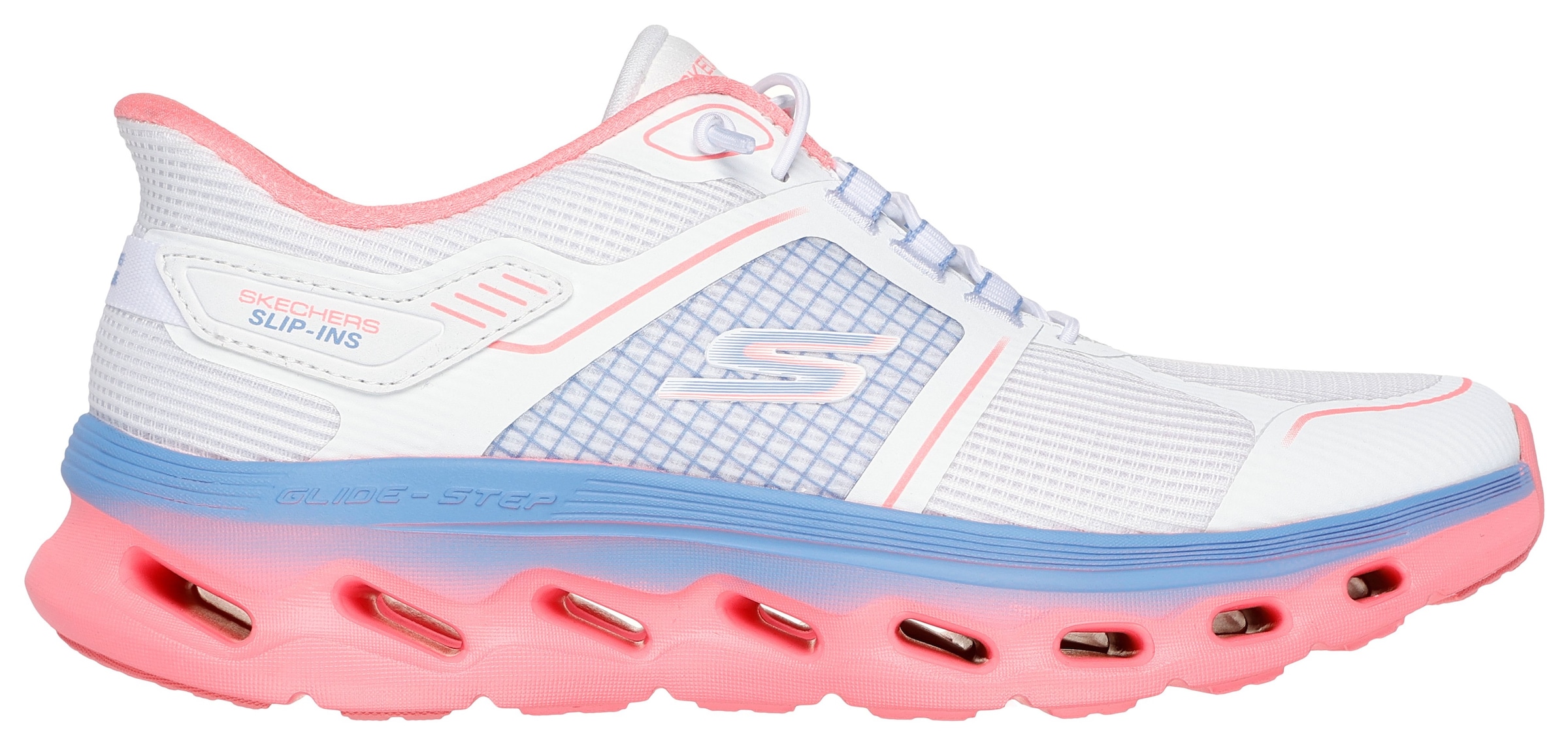 Skechers Slip-On Sneaker »GO WALK GLIDE-STEP 2.0-ELEKTRA«, Freizeitschuh, Sportschuh mit integrierter Slip-ins Funktion