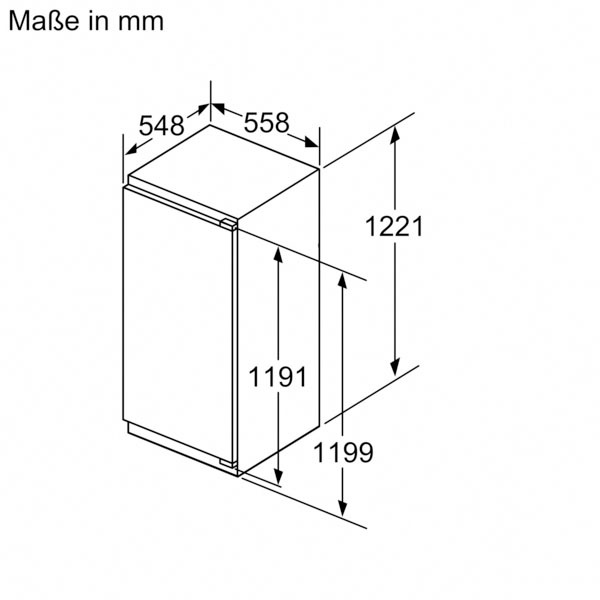 BOSCH Einbaukühlschrank Serie 6 »KIL42ADD1«