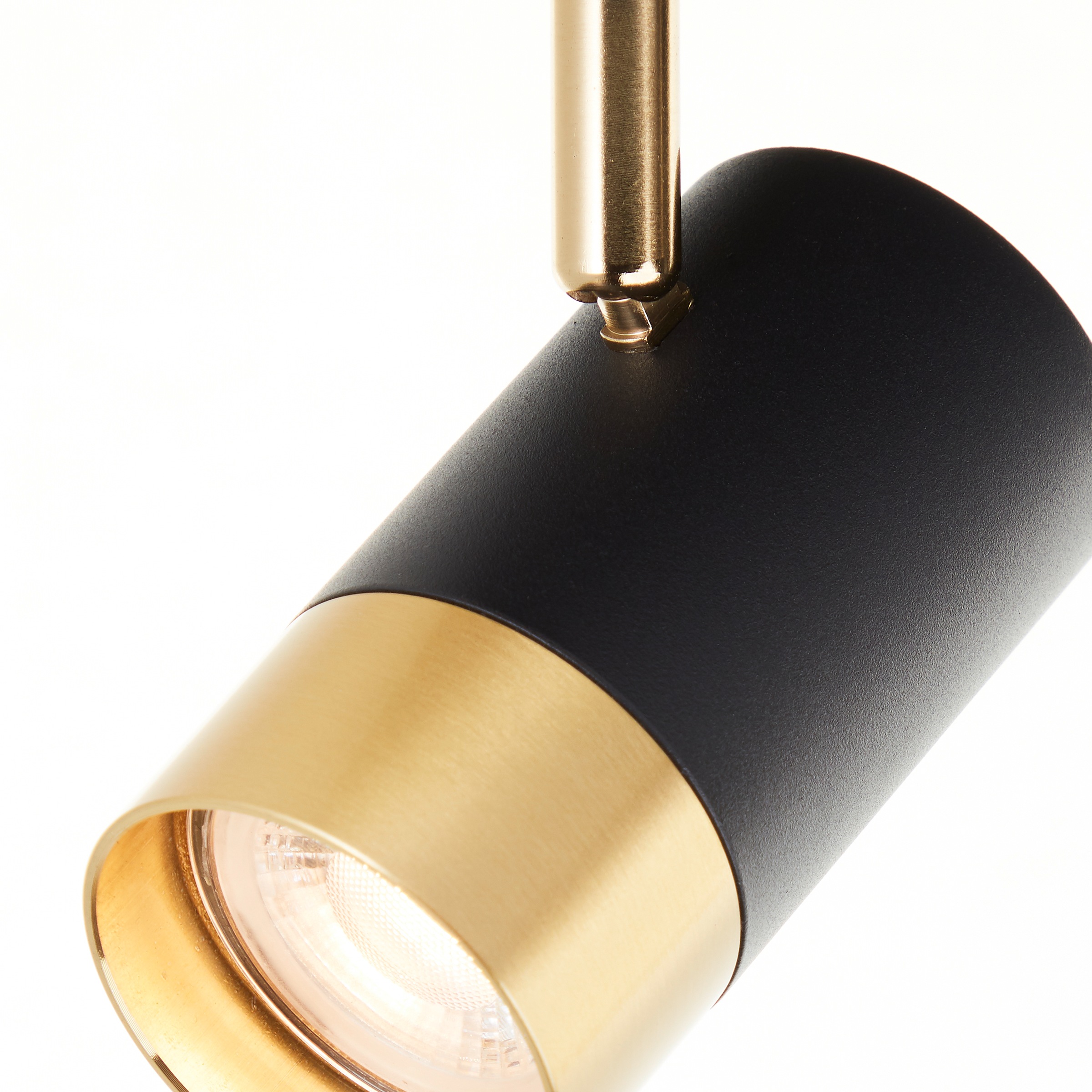 Brilliant Deckenstrahler »Vigolo« GU10 1 Stk. Warmweiß GU10, 350lm, 3000K, dimmbar, schwarz gold