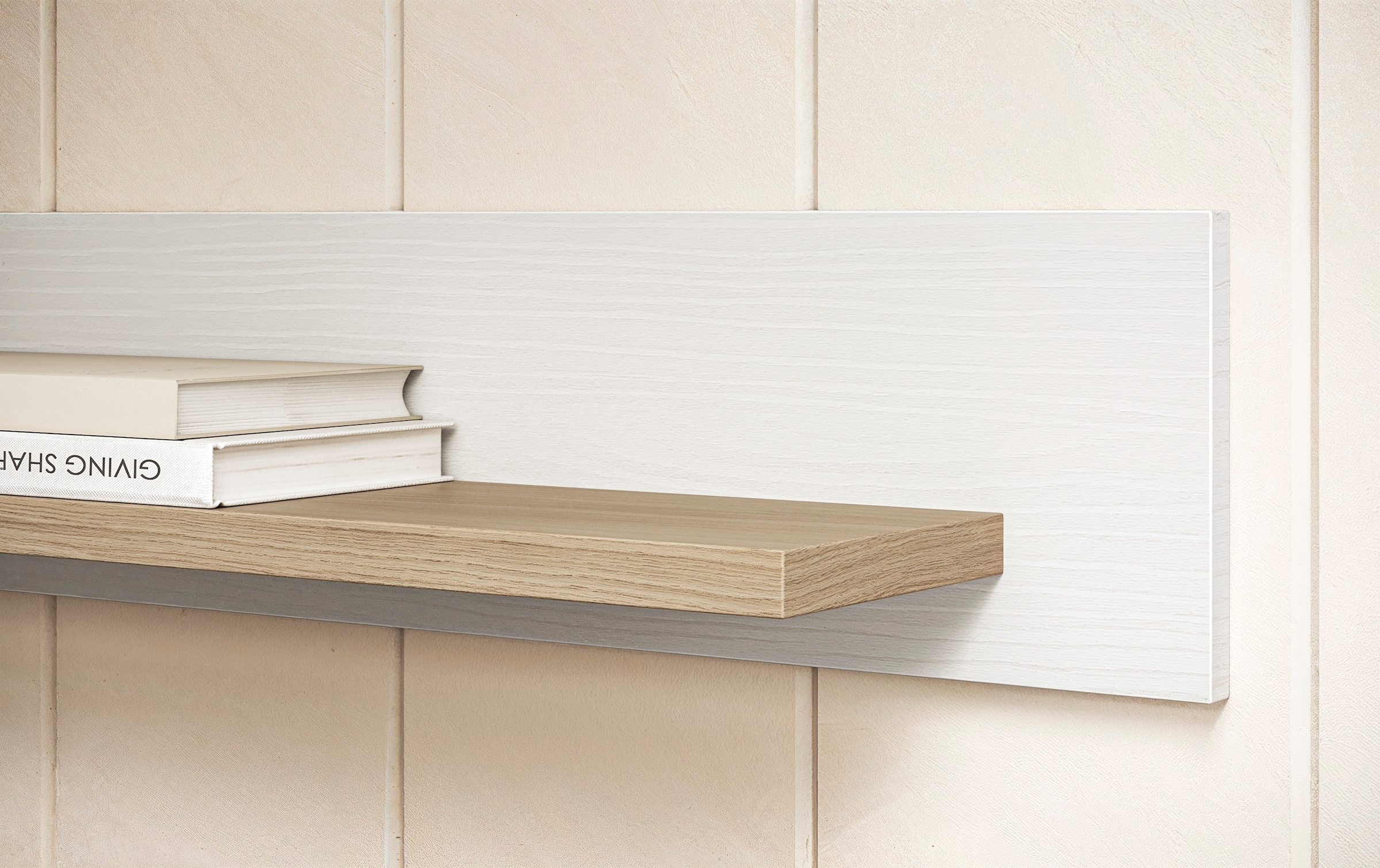 Home affaire Wandboard »Stranda, Wandregal im Scandi-Style, Wandhalter mit Ablagefläche« vielseitig einsetzbares Hängeregal, in zwei Farben & Größen verfügbar