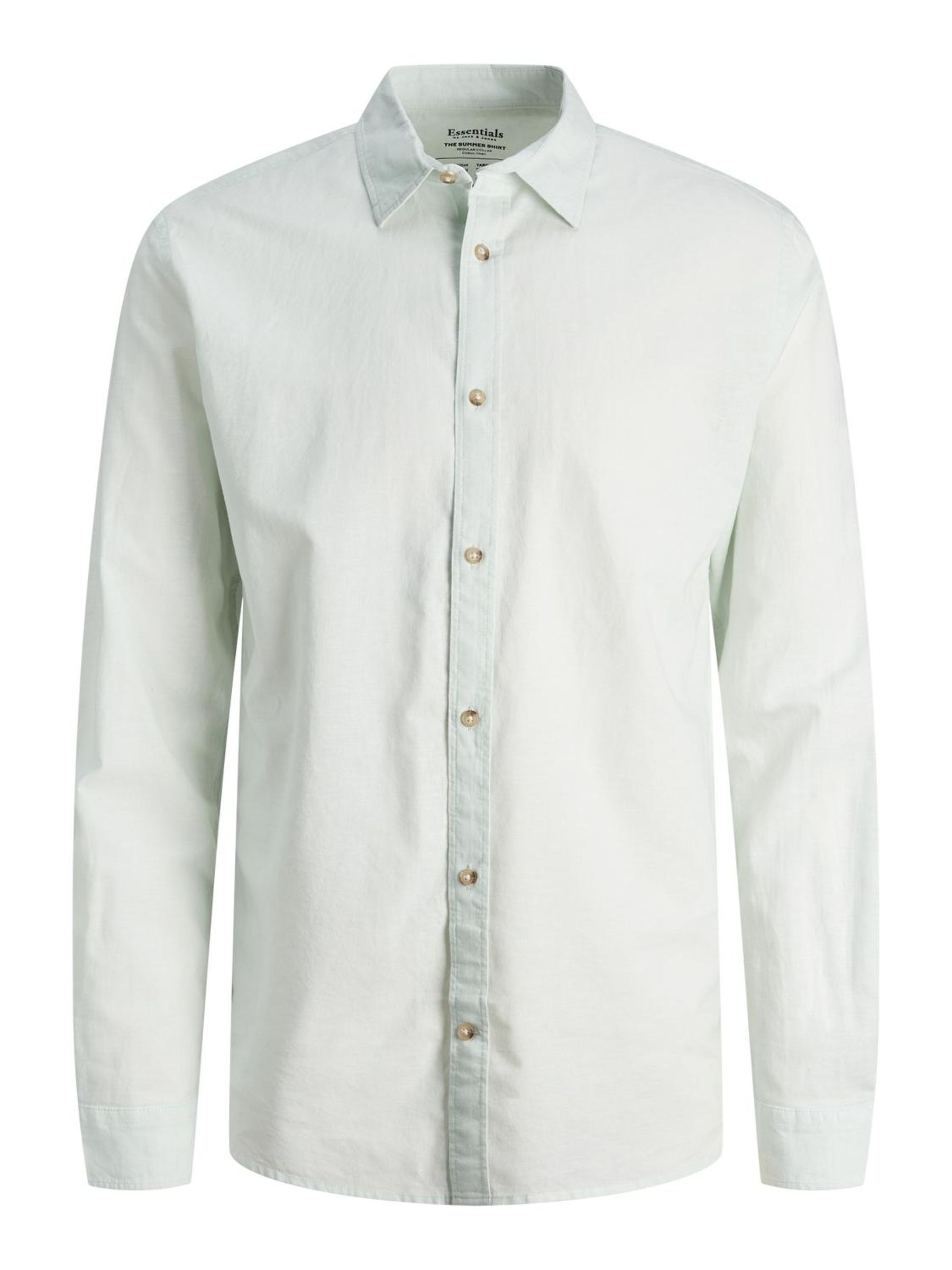 Jack & Jones Langarmhemd »JJESUMMER LINEN BLEND SHIRT LS SN«
