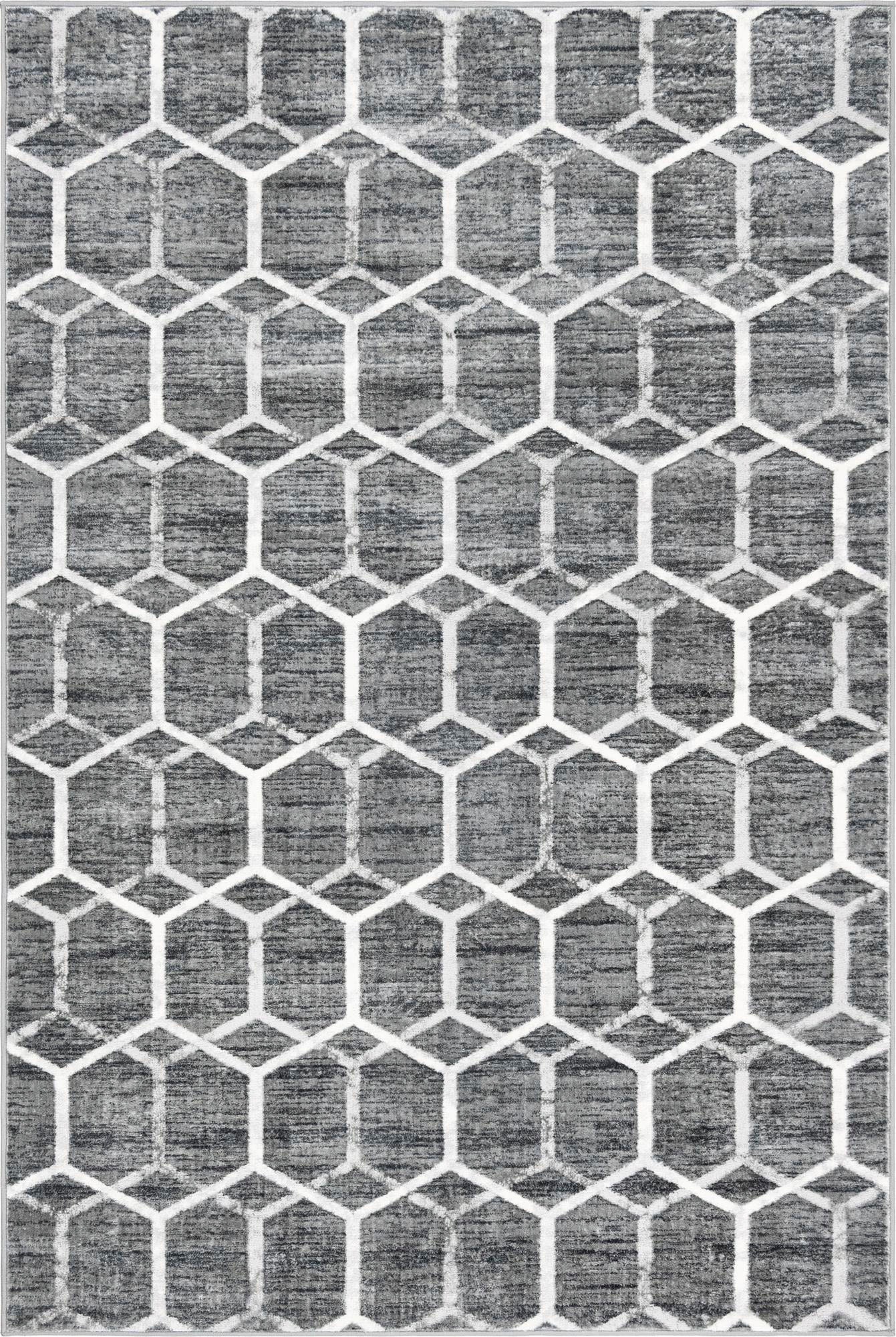 Myflair Möbel & Accessoires Teppich »Titan Trellis«, rechteckig, Kurzflor, gewebt, modernes geometrisches Design