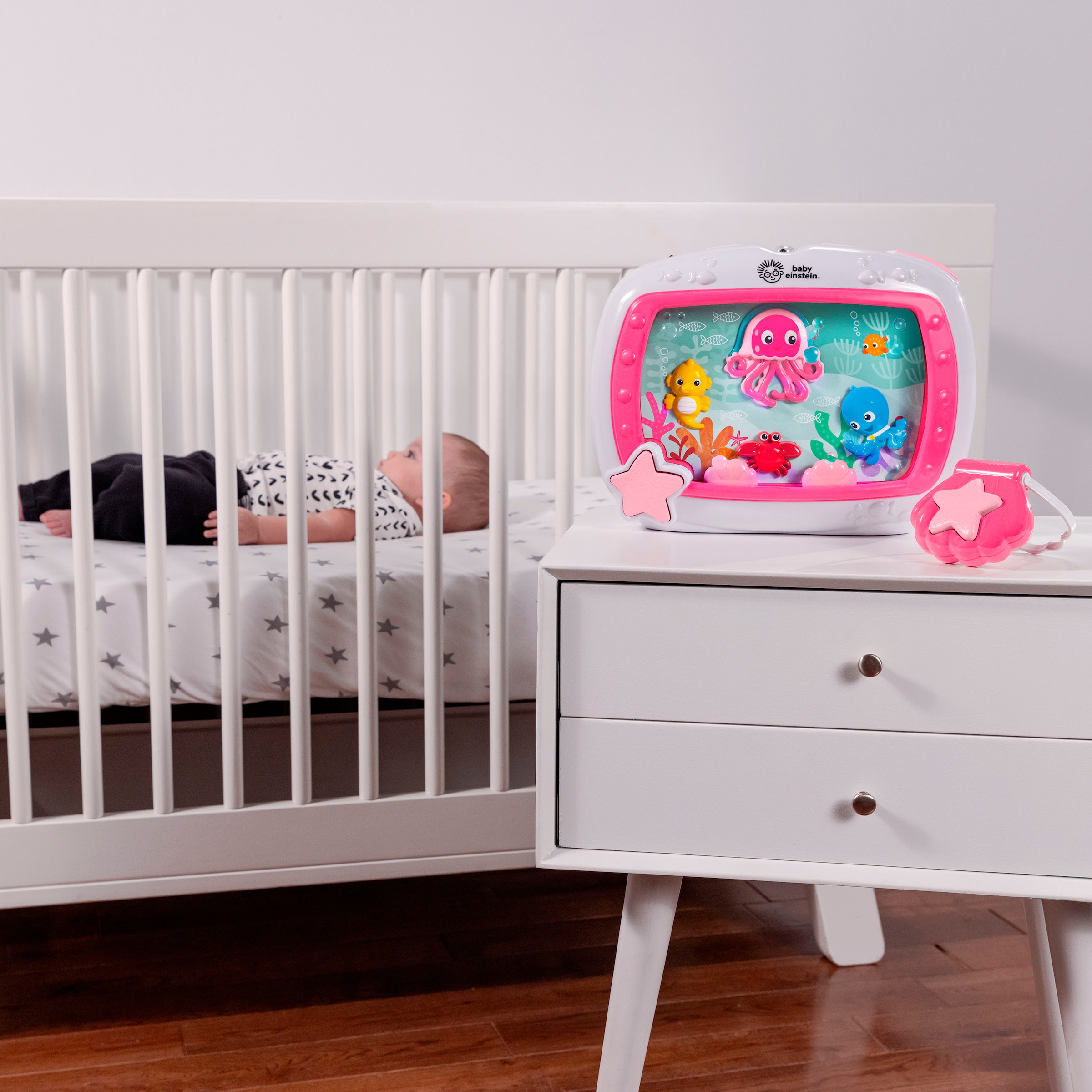 Baby Einstein Nachtlicht »Schlummerlicht Sea Dreams« LED-Modul blau inklusive Fernbedienung
