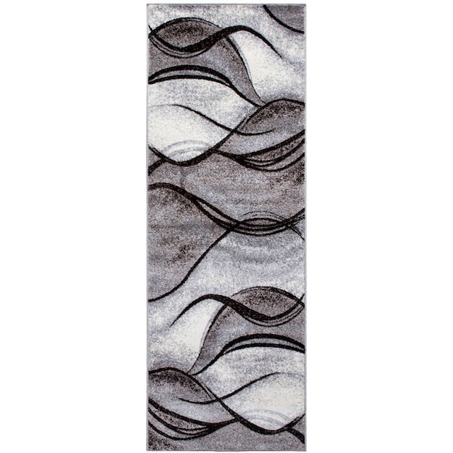 Home affaire Läufer »Tritom«, rechteckig, mit besonders weichem Flor,  Kurzflor, modernes Wellen Muster