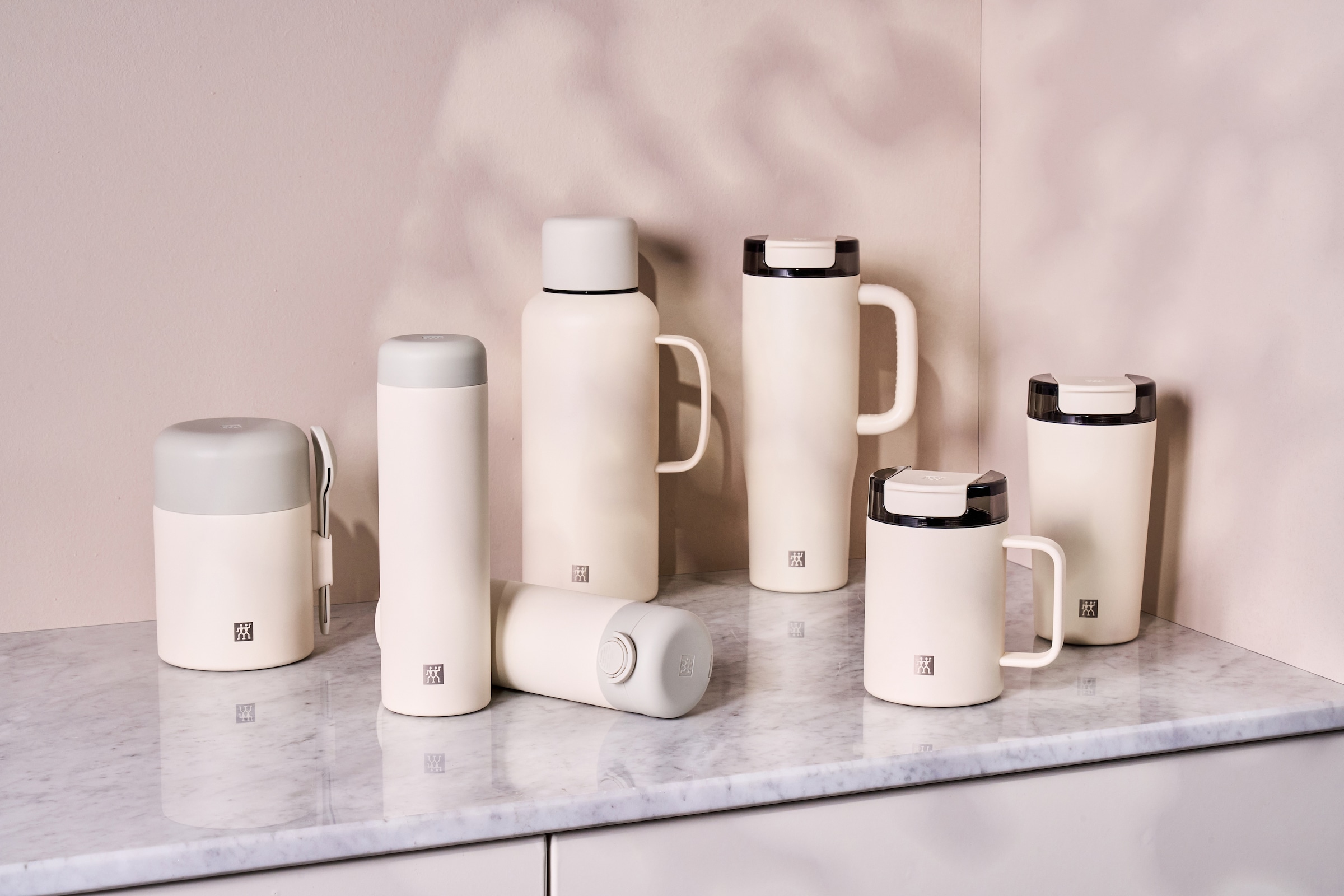 Zwilling Thermoflasche »Thermo Plus« Edelstahl, Doppelwandig, Auslaufsicher