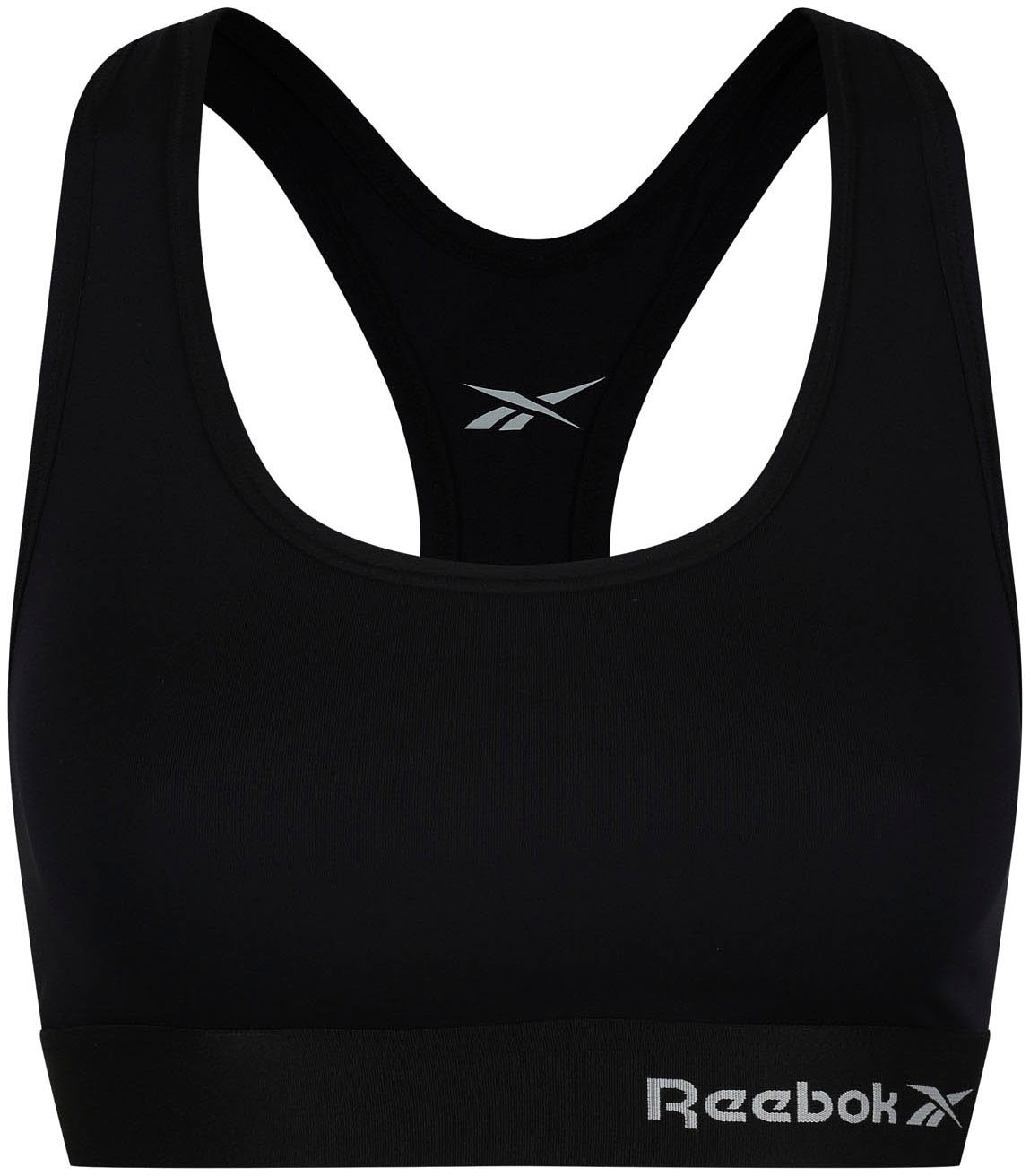 Reebok Bustier »"Steffi"«, dehnbarer BH mit Logoschriftzug