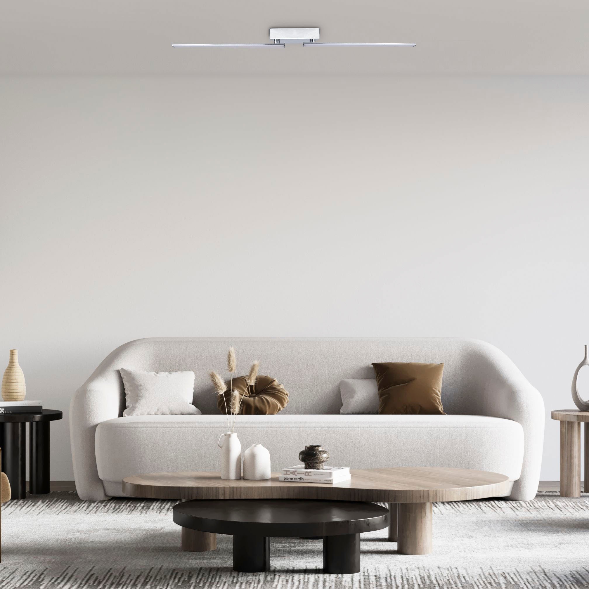 Paco Home Deckenleuchte »DAVE« Warmweiß