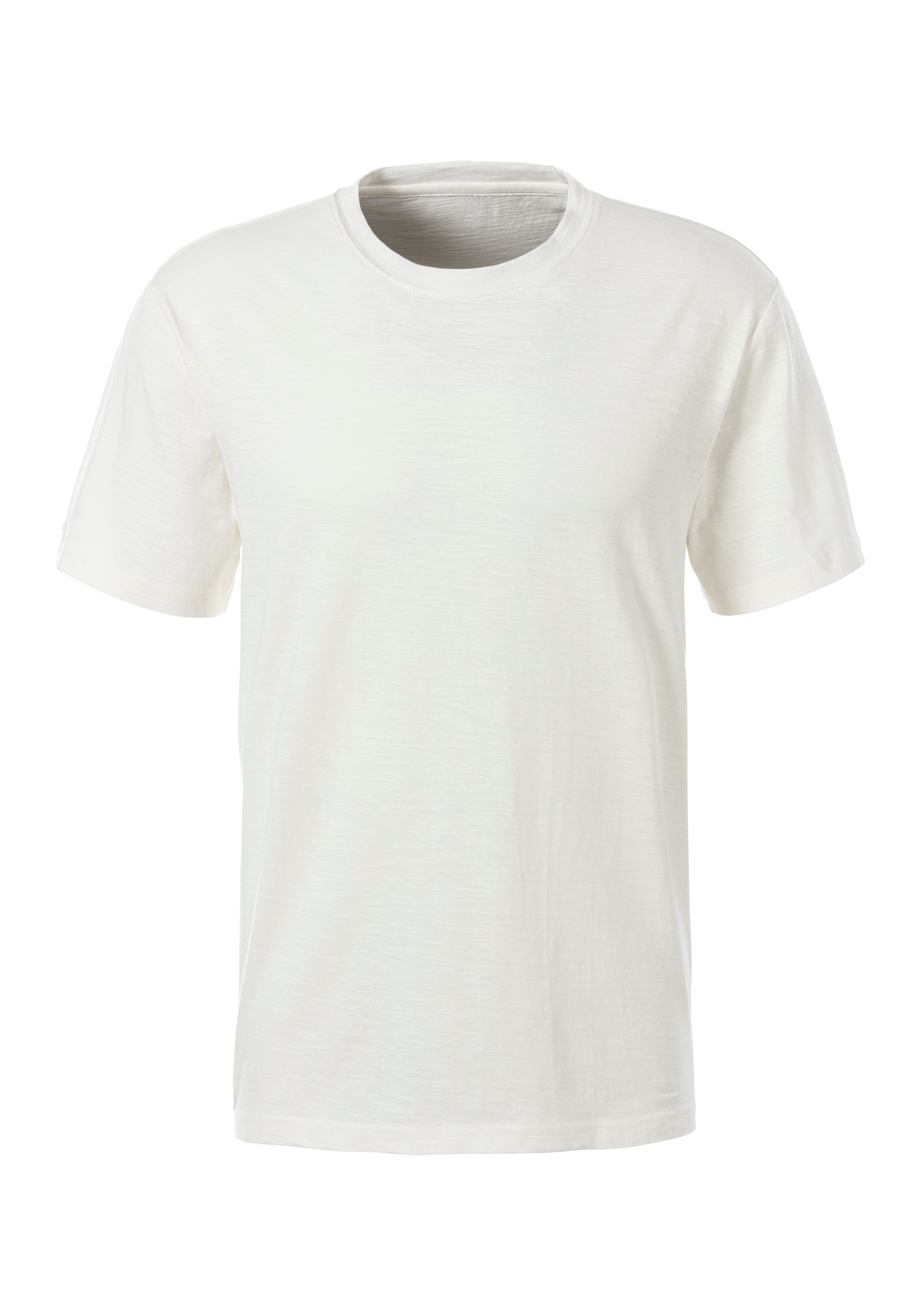 John Devin T-Shirt, (Packung, 2 tlg., 2er-Pack), aus strukturierter Baumwoll-Qualität - im 2er-Sparpack