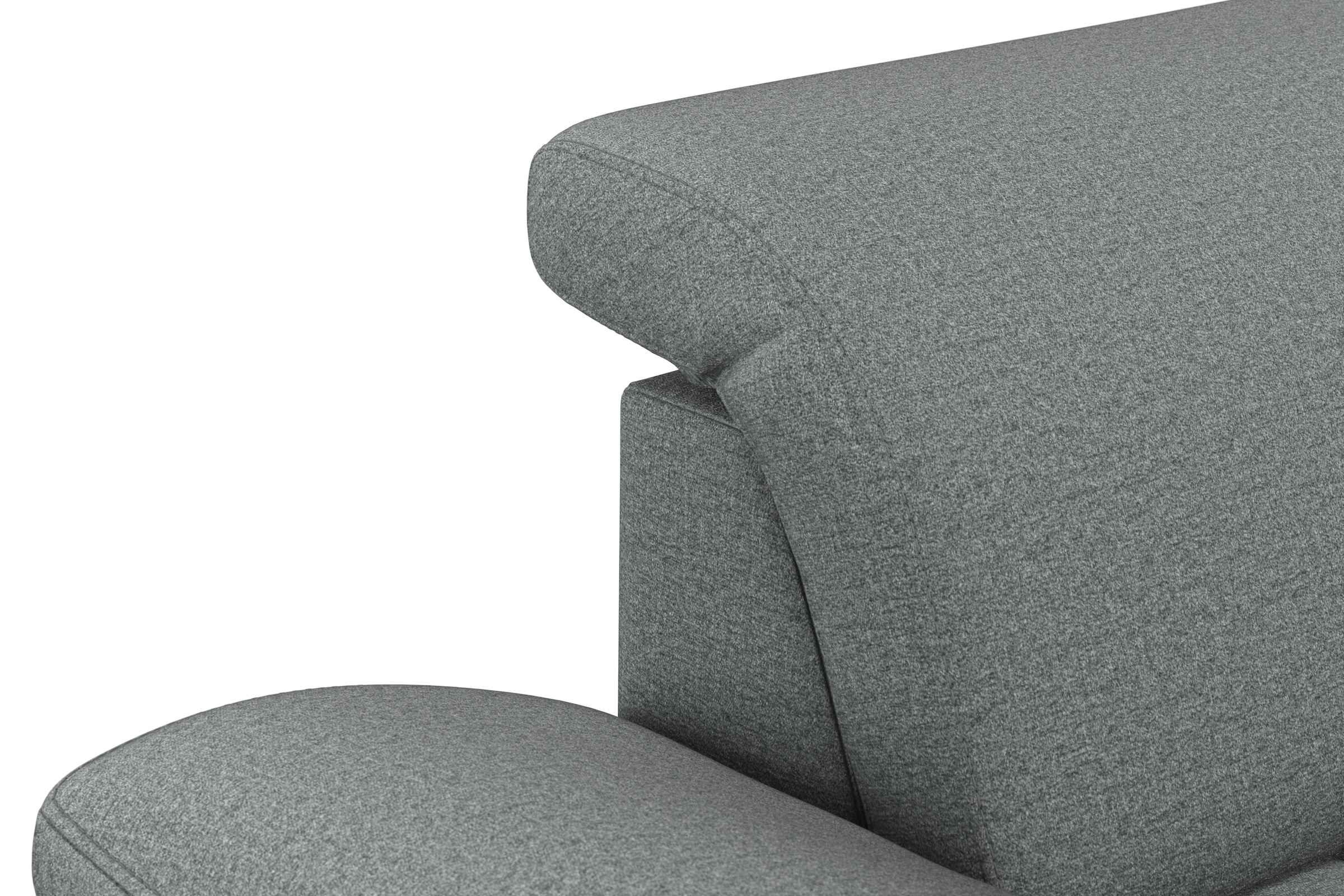 sit&more Ecksofa »Cool L-Form«, wahlweise mit Kopfteilverstellung und Vorziehsitz motorisch