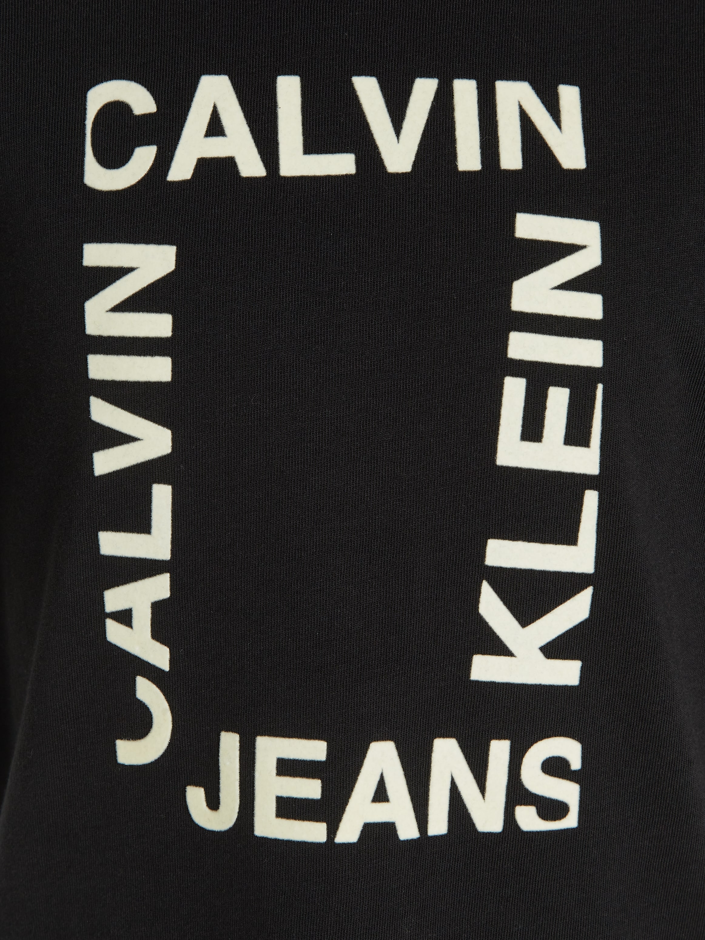 Calvin Klein Jeans T-Shirt »MAXI HERO FLOCK LOGO T-SHIRT«, für Kinder bis 16 Jahre