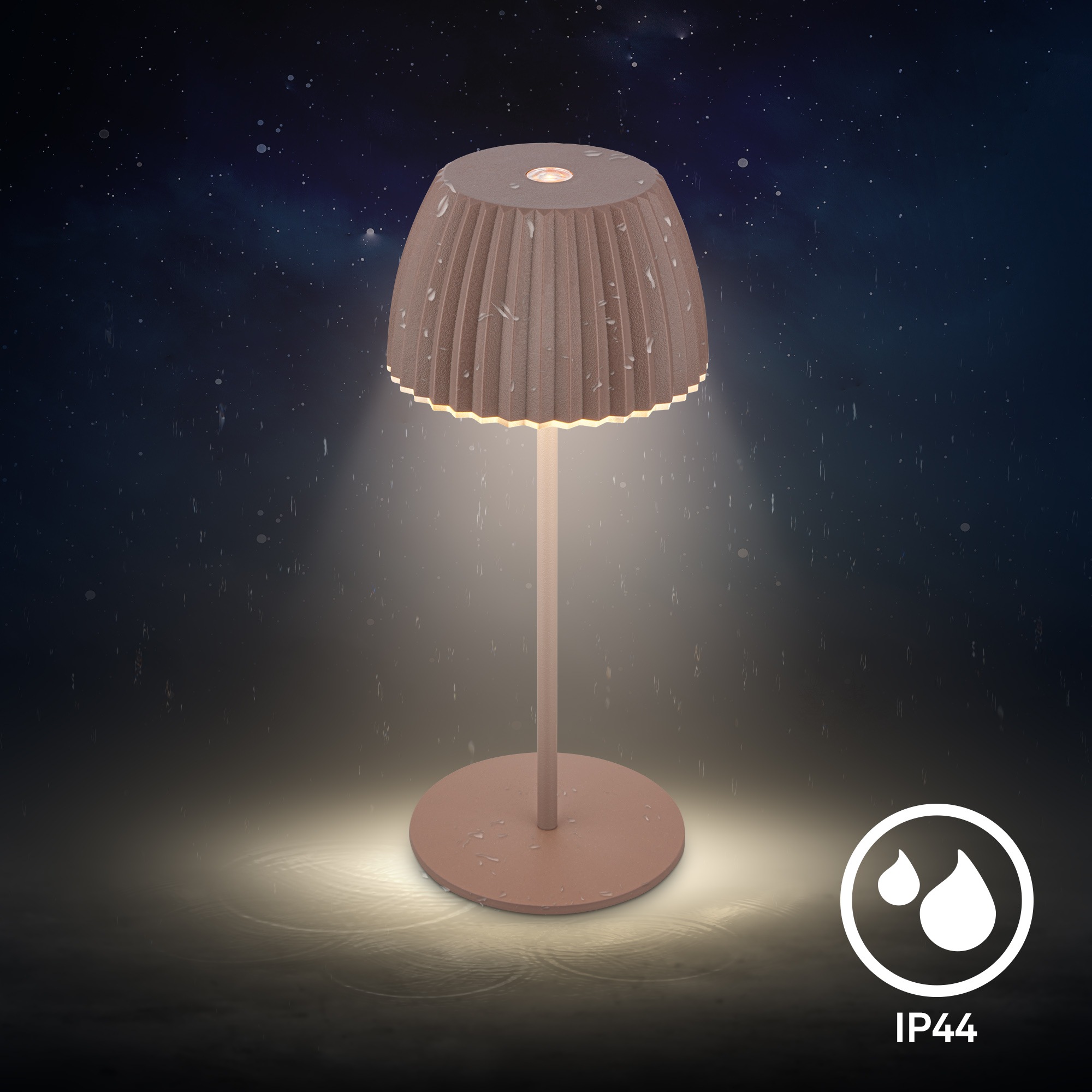 Briloner Leuchten LED Tischleuchte »Akku LED Tischleuchte« LED-Modul