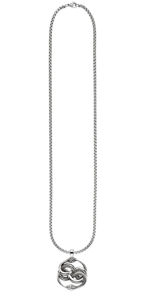 Bruno Banani Kette mit Anhänger »Schmuck Geschenk Venezia Uroboroi double snake, B0245N/20/00/55«