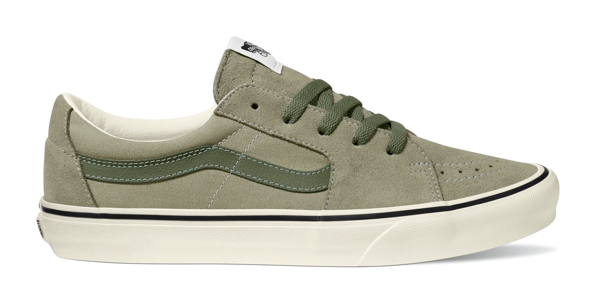 Vans Sneaker »SK8-Low«, mit kontrastfarbenem Logo an der Ferse
