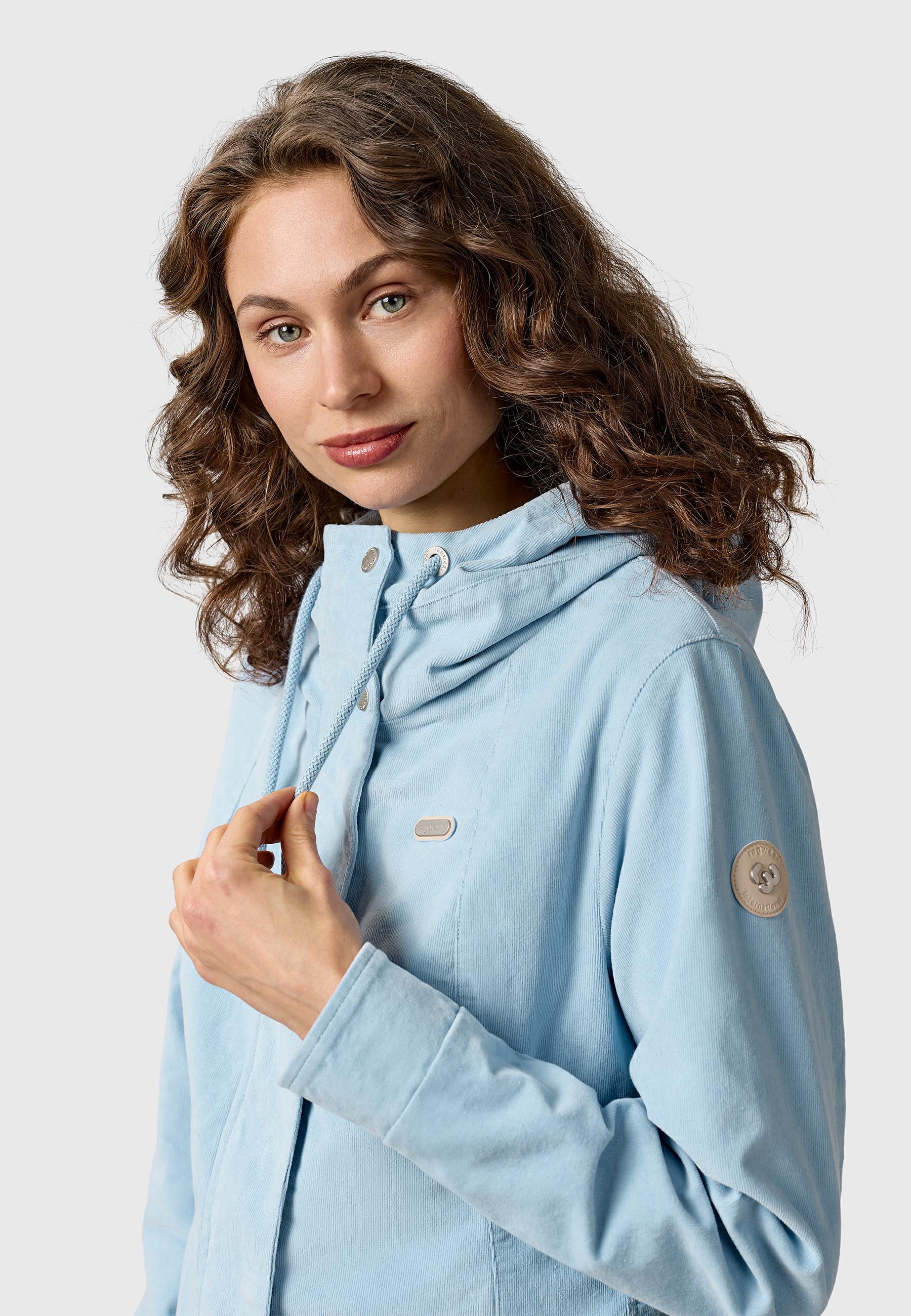 Ragwear Cordjacke »Cordjacke Alvena Cordy YOUMODO« mit Kapuze Sportliche leichte Kordjacke mit Kapuze