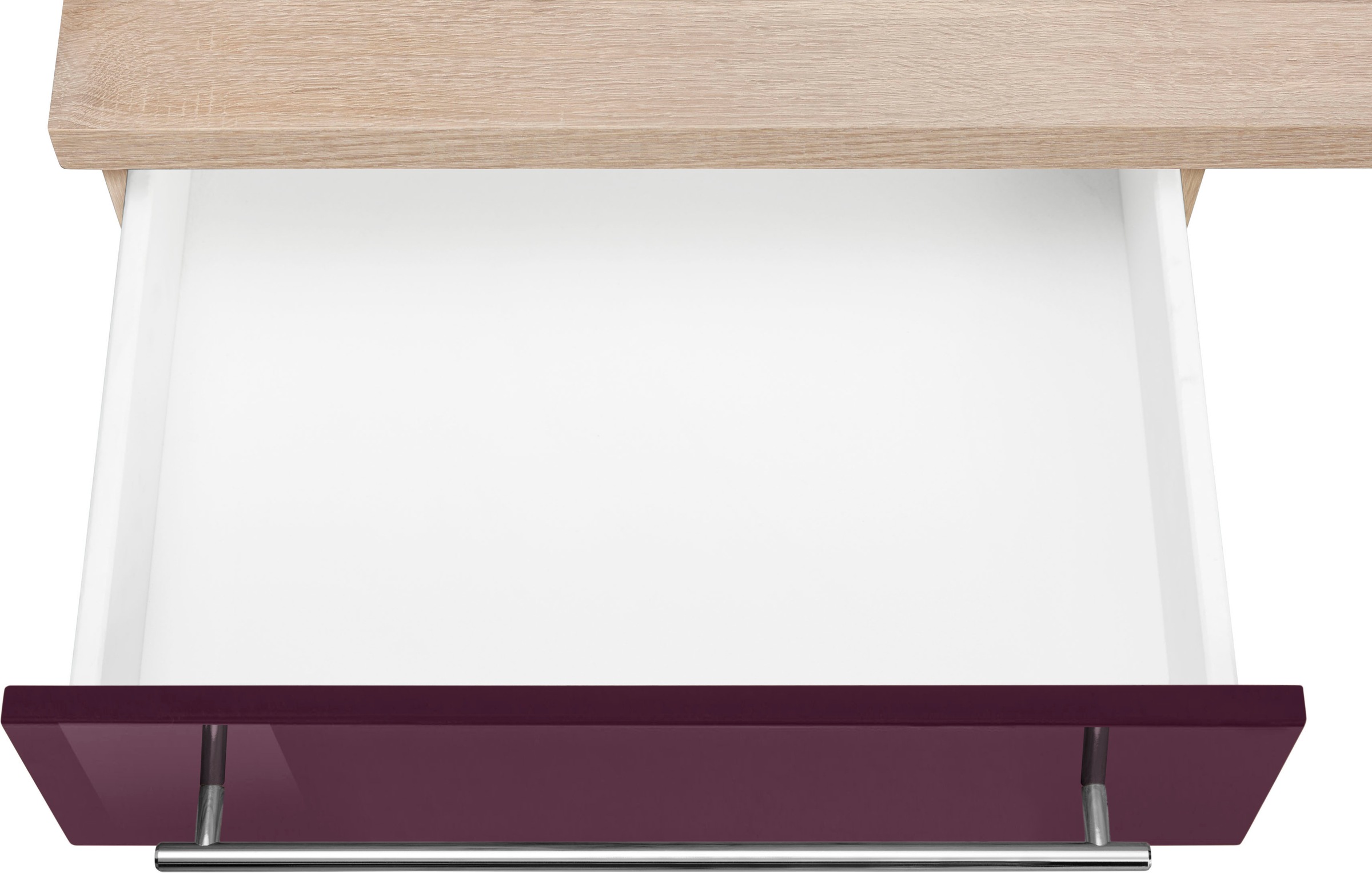 KOCHSTATION Winkelküche »Samos«, mit E-Geräten, Stellbreite 220/220 cm