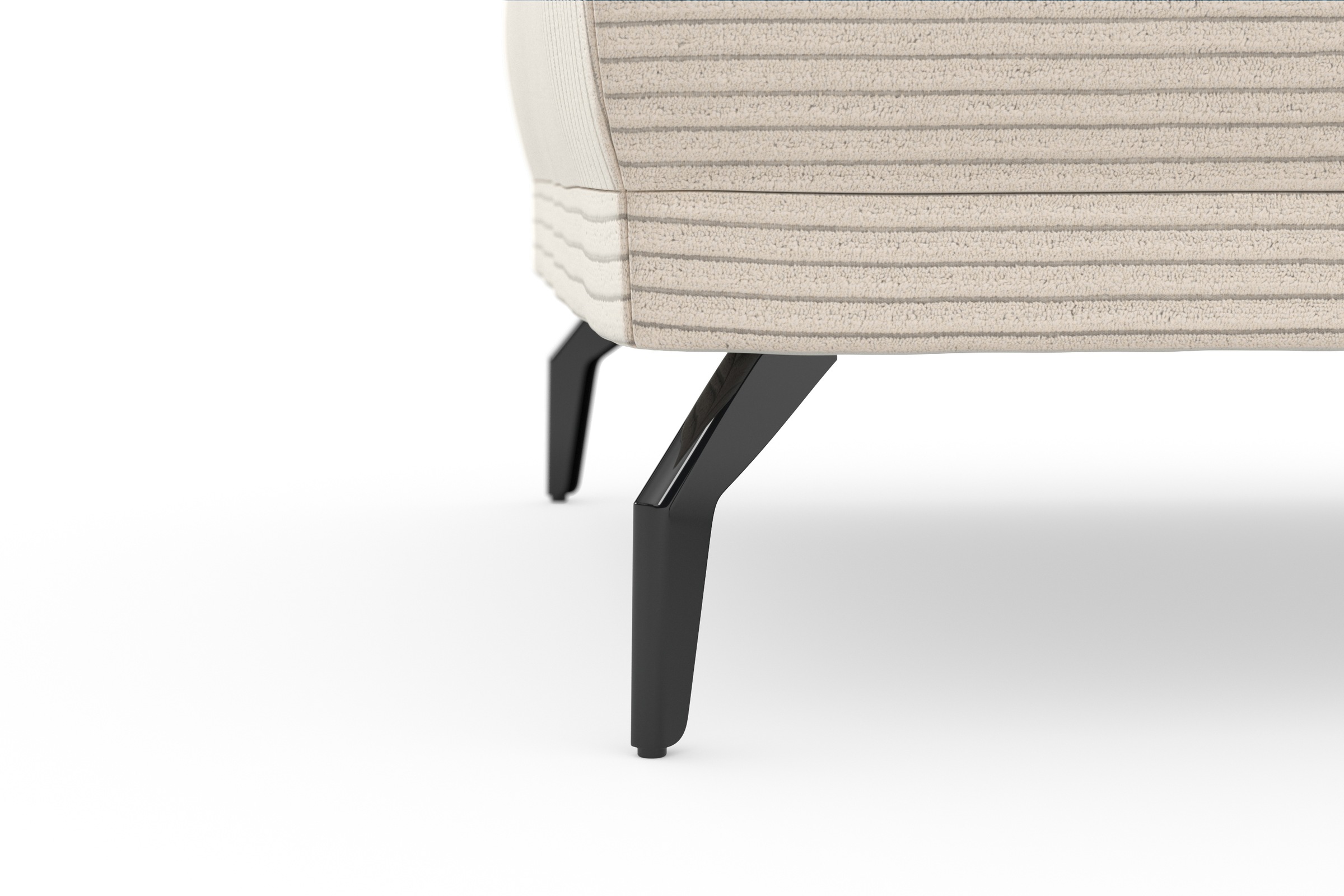 INOSIGN Hocker »Coco«, Cord-Bezug in 2 Ausführungen, Füßen 15 cm hoch