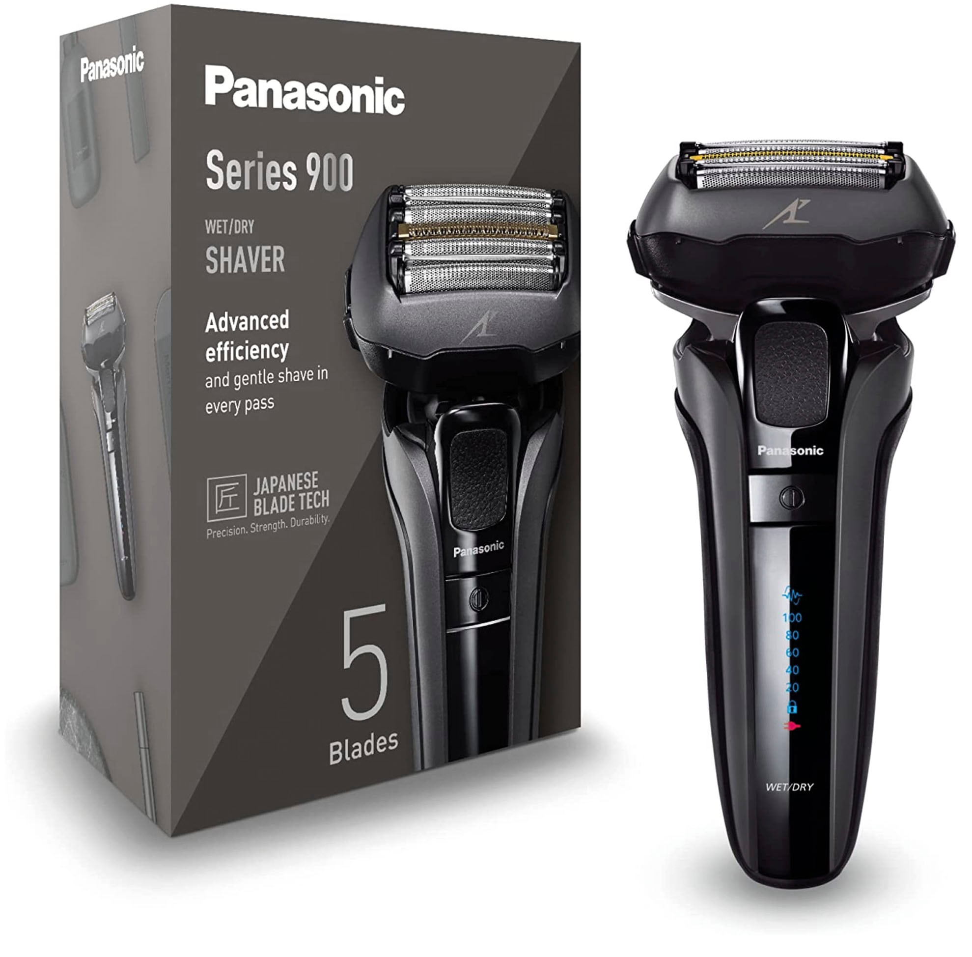 Panasonic Elektrorasierer »Series 900 Premium Rasierer ES-LV6U«, Langhaartrimmer