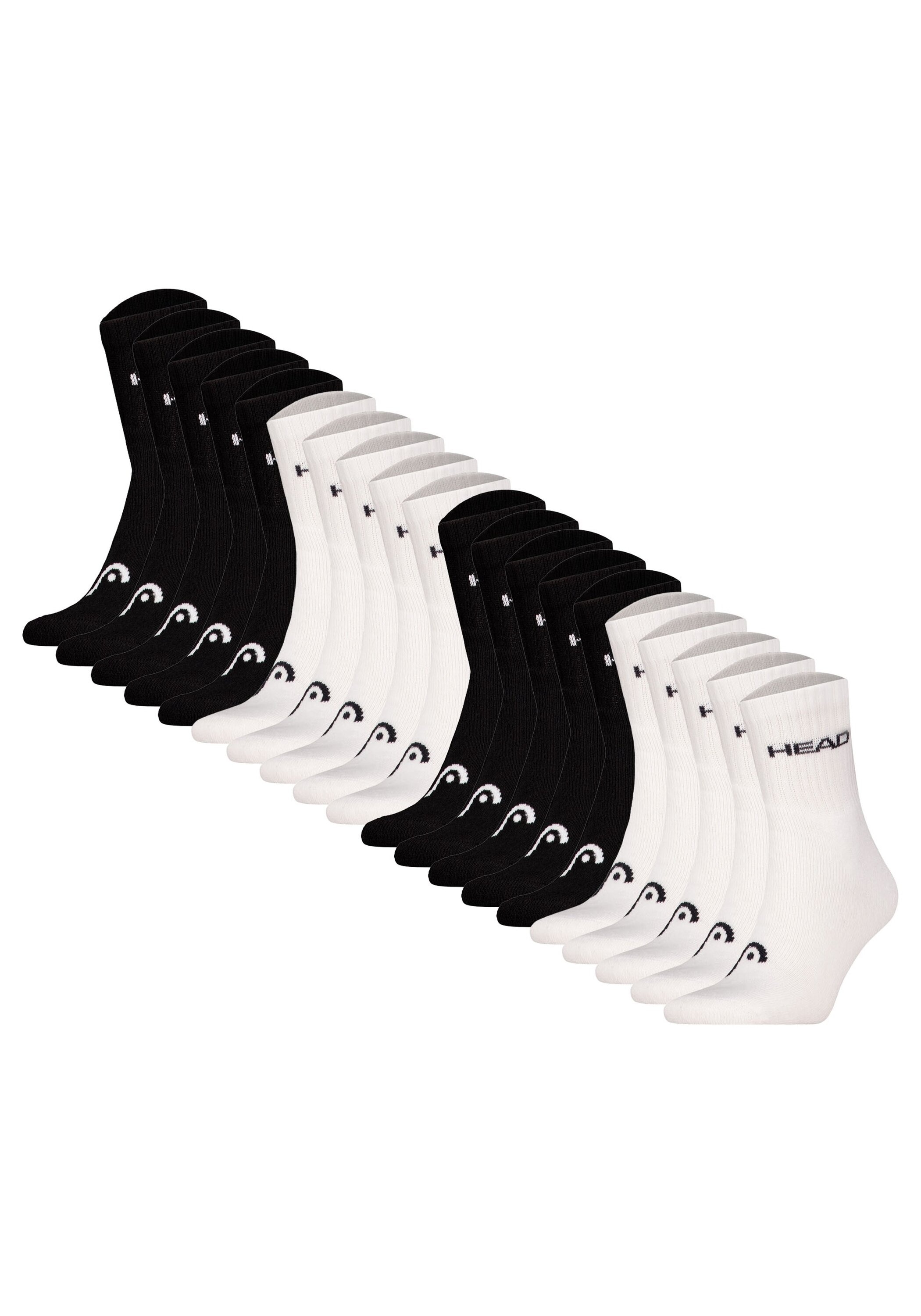 Head Kurzsocken »Socken HEAD ELEMENTS ALL SPORTS SHORT CREW 20P ECOM 20er Pack« 20 Paar tlg.